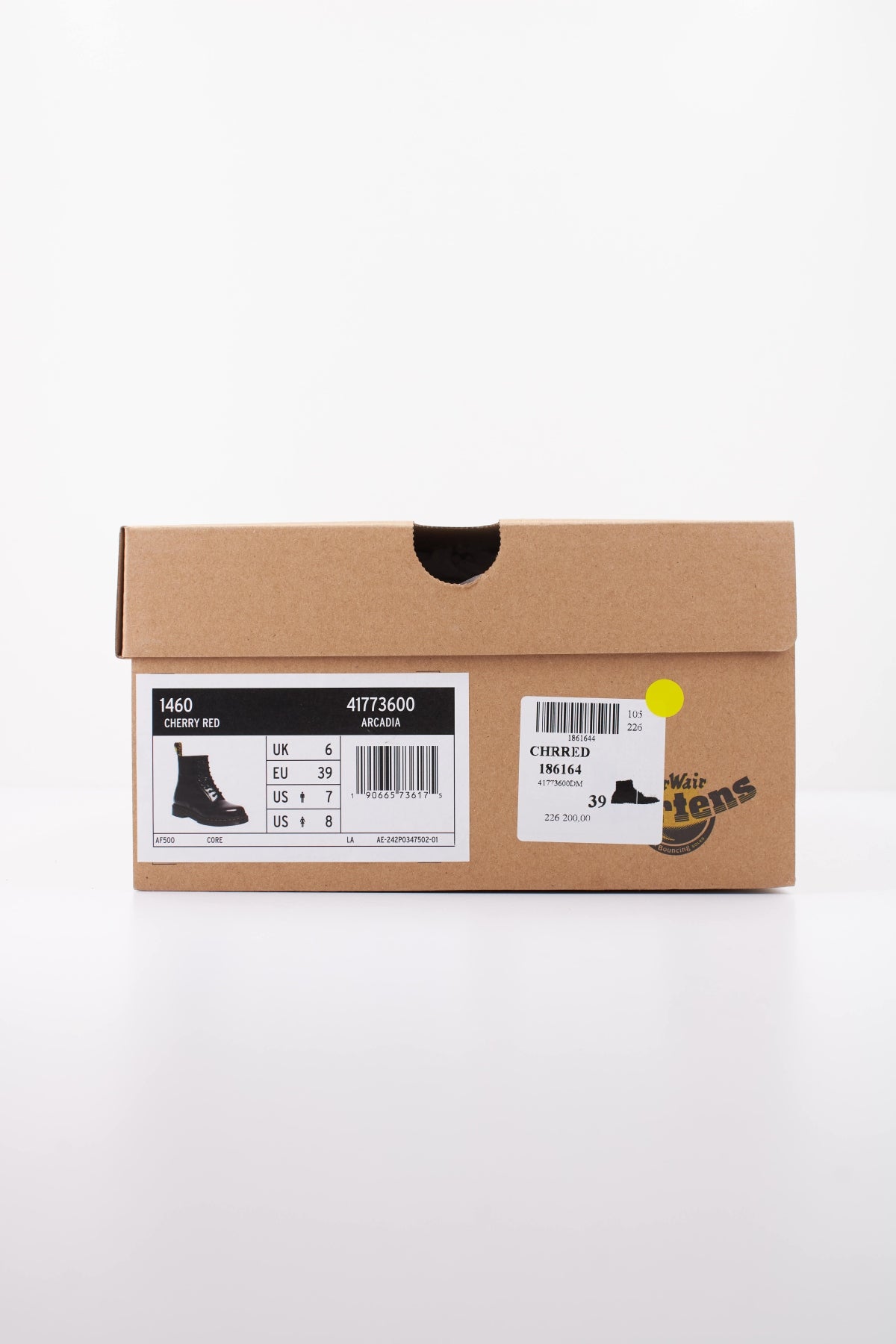 DR. MARTENS 1460 en color BURDEOS (6)