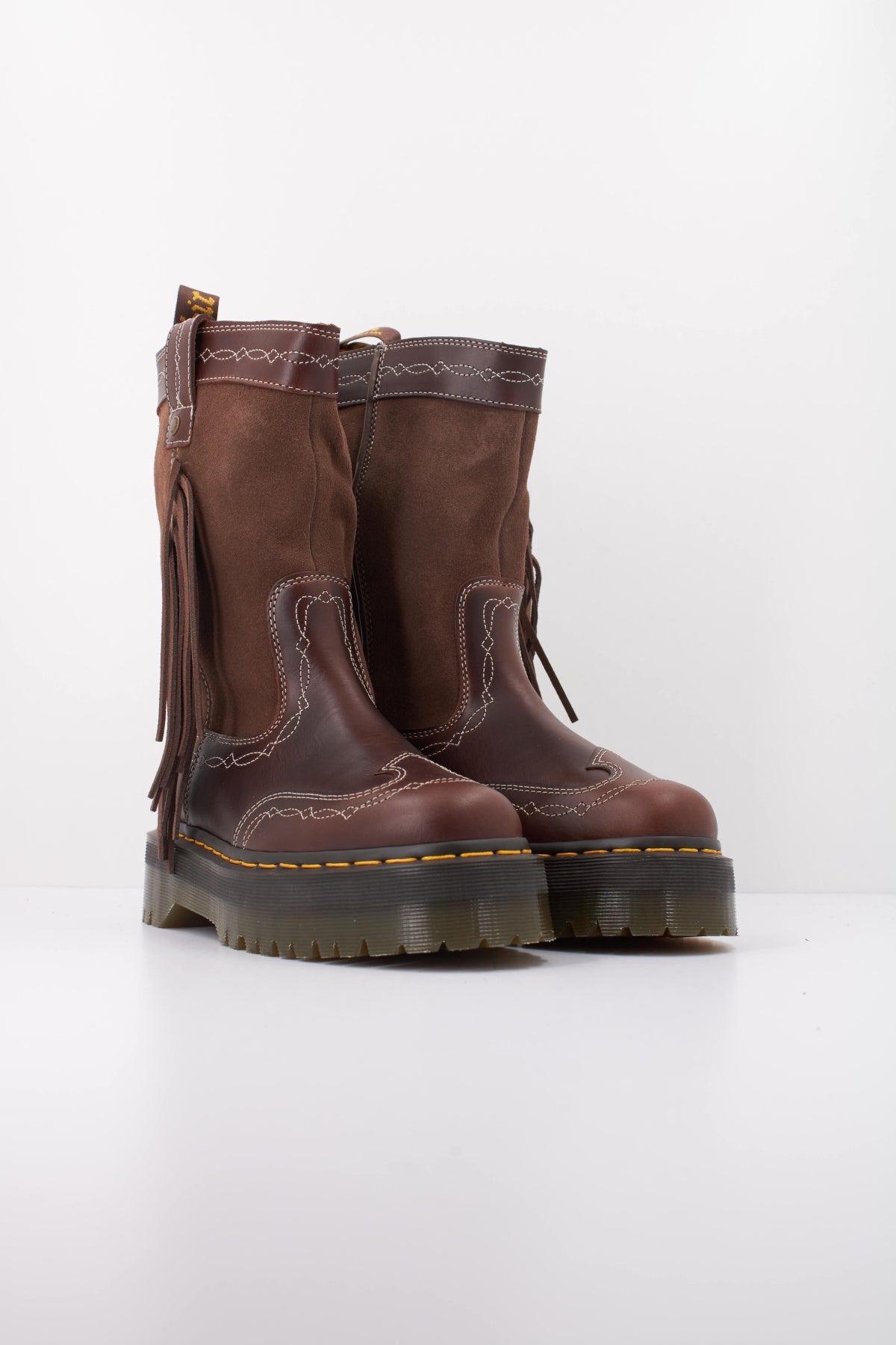 DR. MARTENS QUAD MID DR en color MARRON (2)