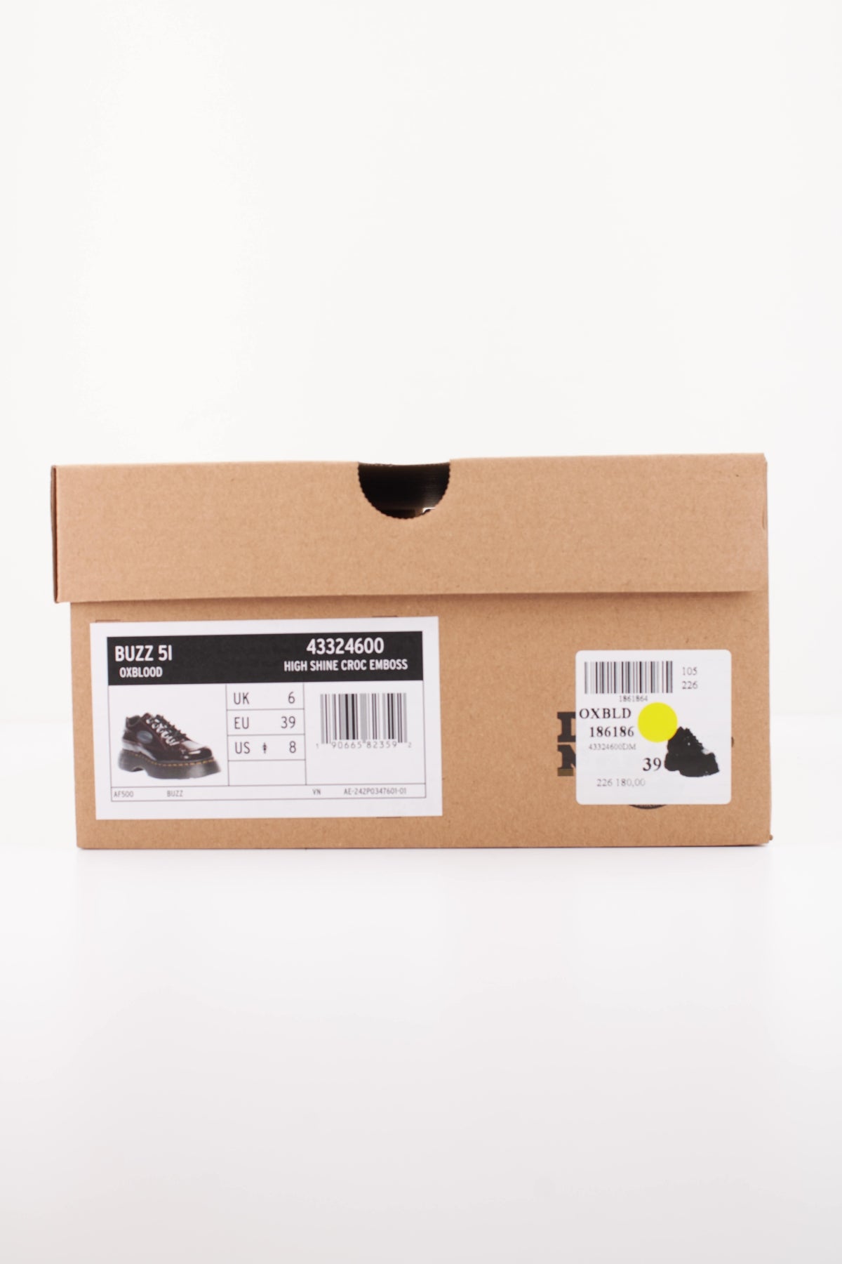 DR. MARTENS BUZZ 5I en color BURDEOS (6)