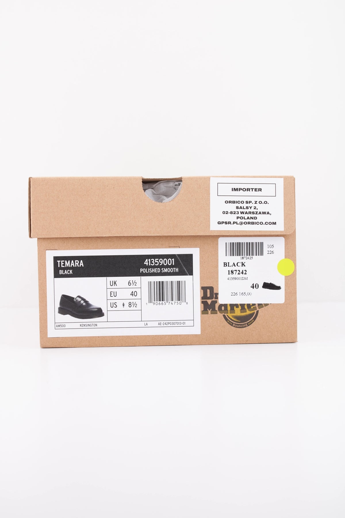 DR. MARTENS TEMARA LOAFER en color NEGRO (6)