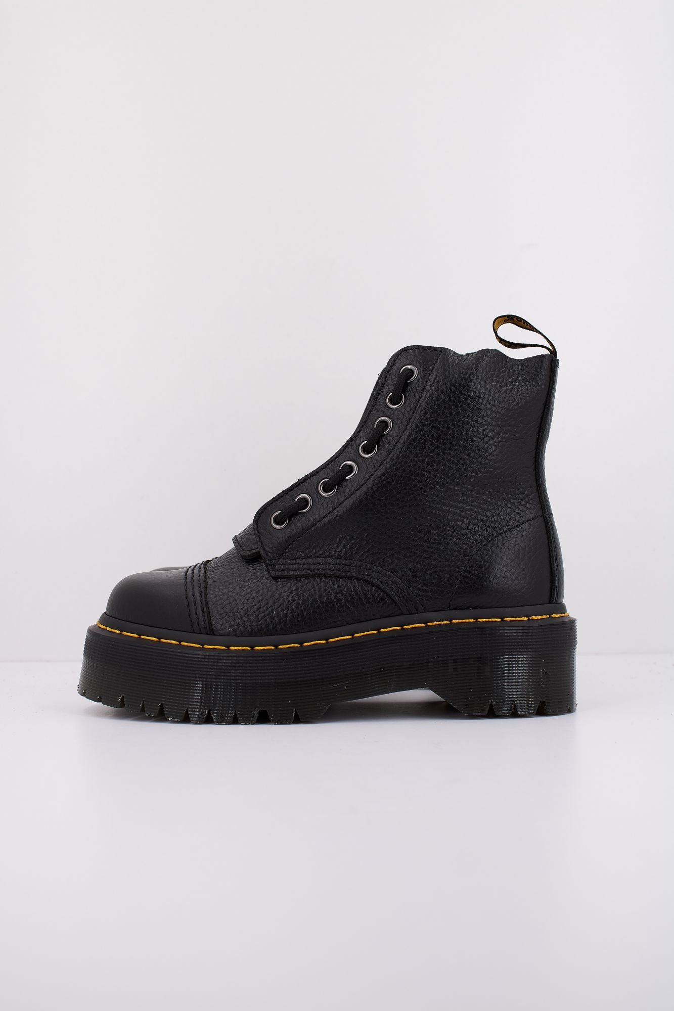 DR. MARTENS SINCLAIR 8 EYE AUNT S en color NEGRO (1)