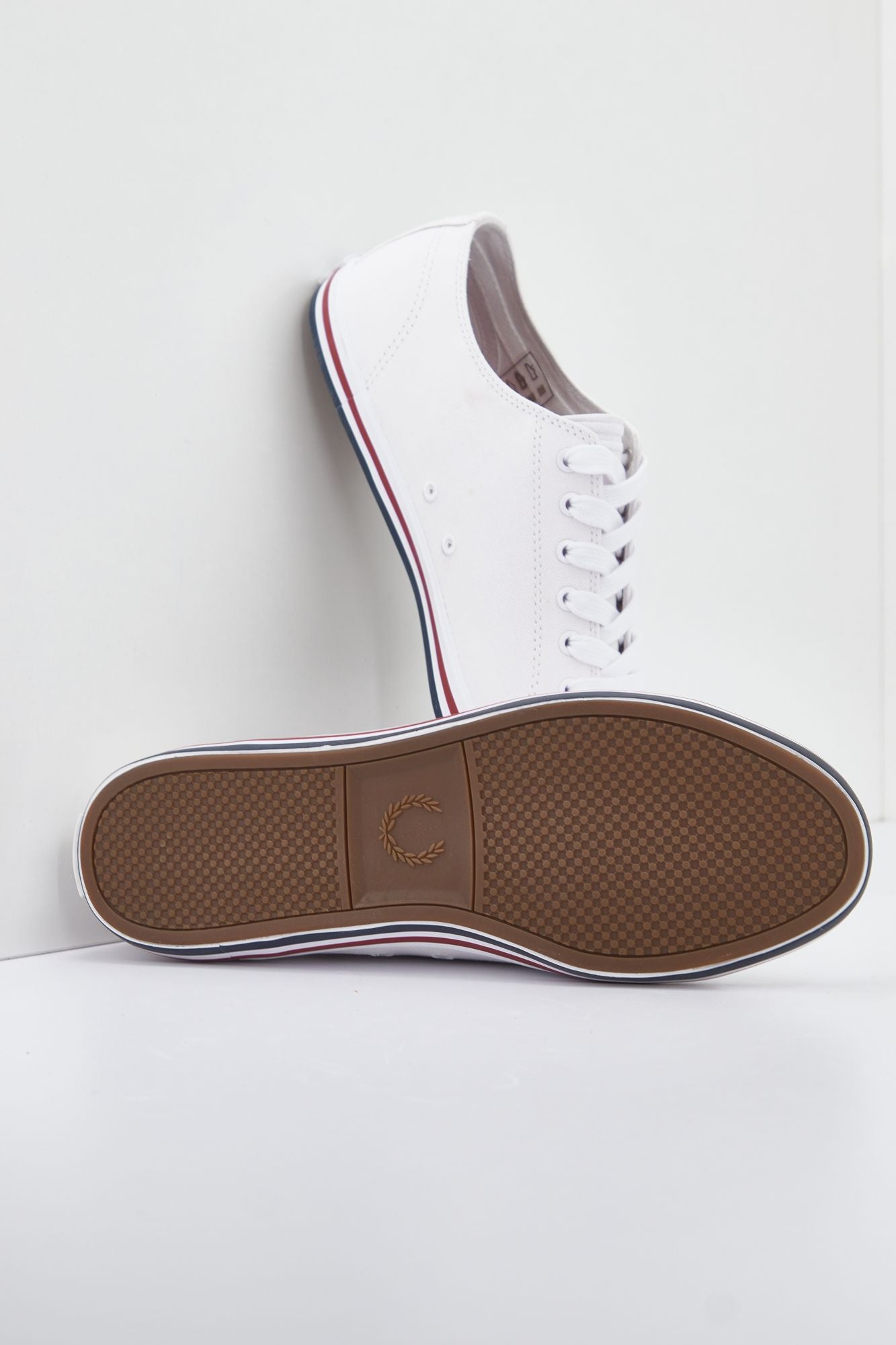 FRED PERRY KINGSTON TWILL en color BLANCO (3)