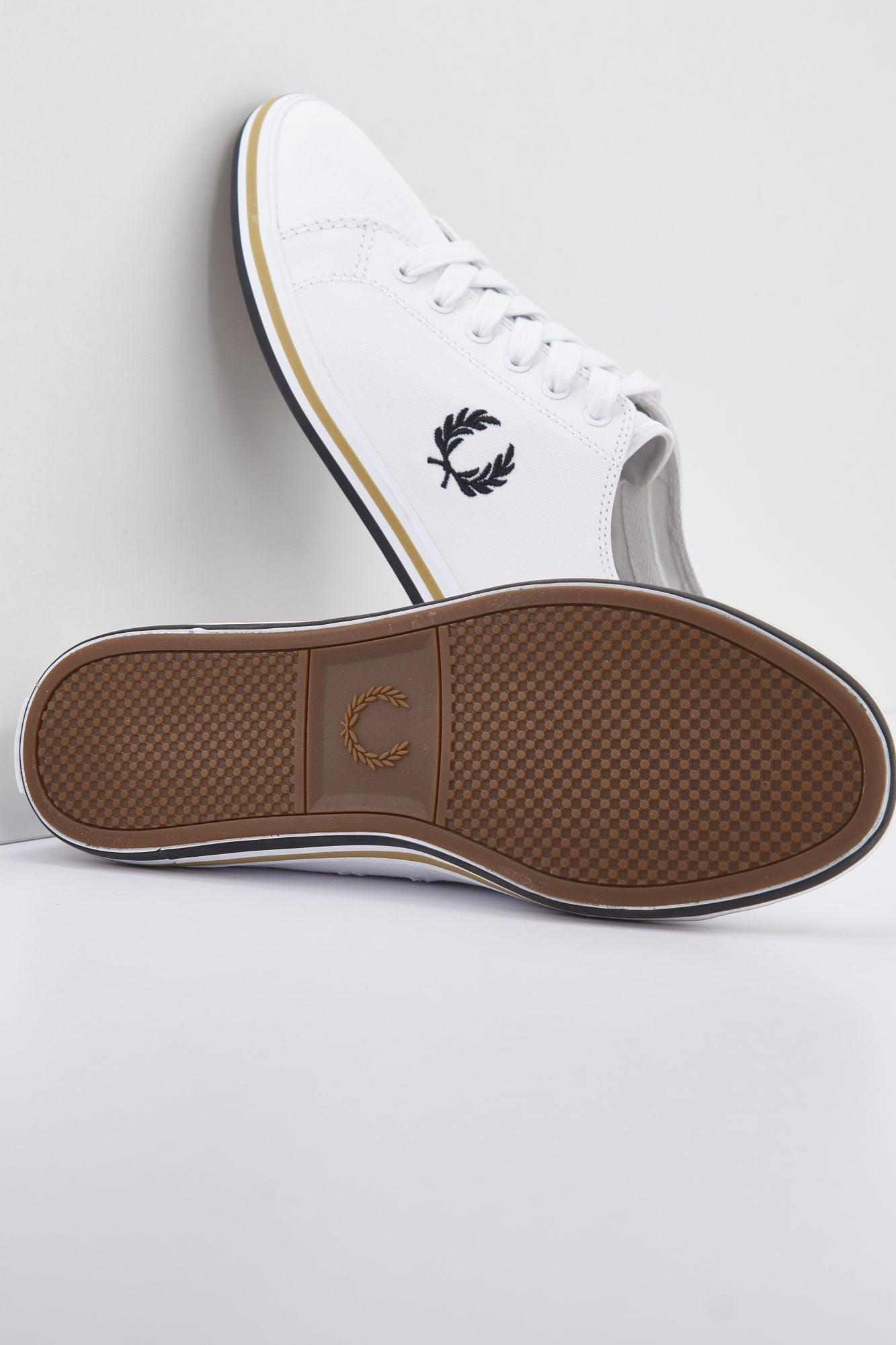 FRED PERRY  KINGSTON TWILL en color BLANCO (3)