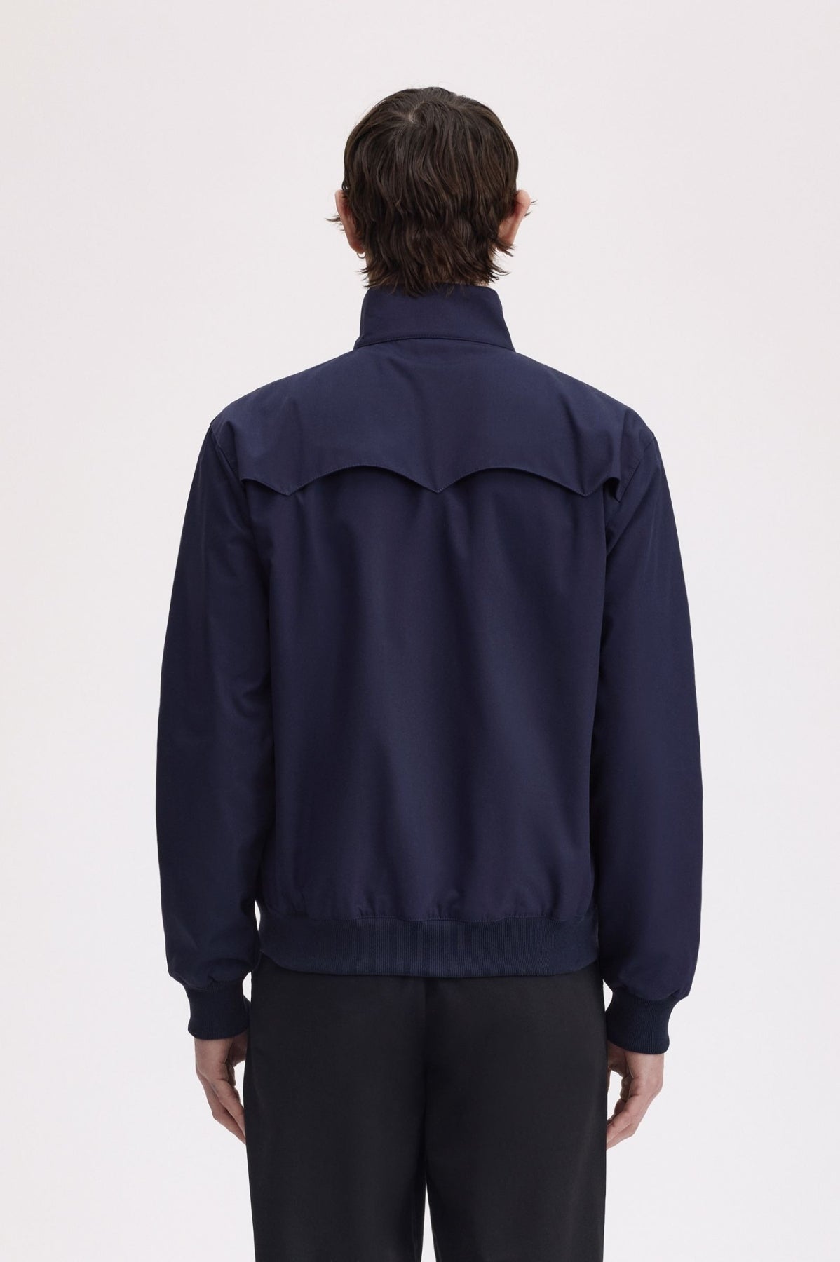 FRED PERRY HARRINGTON JACKET J7320FP en color AZUL (2)