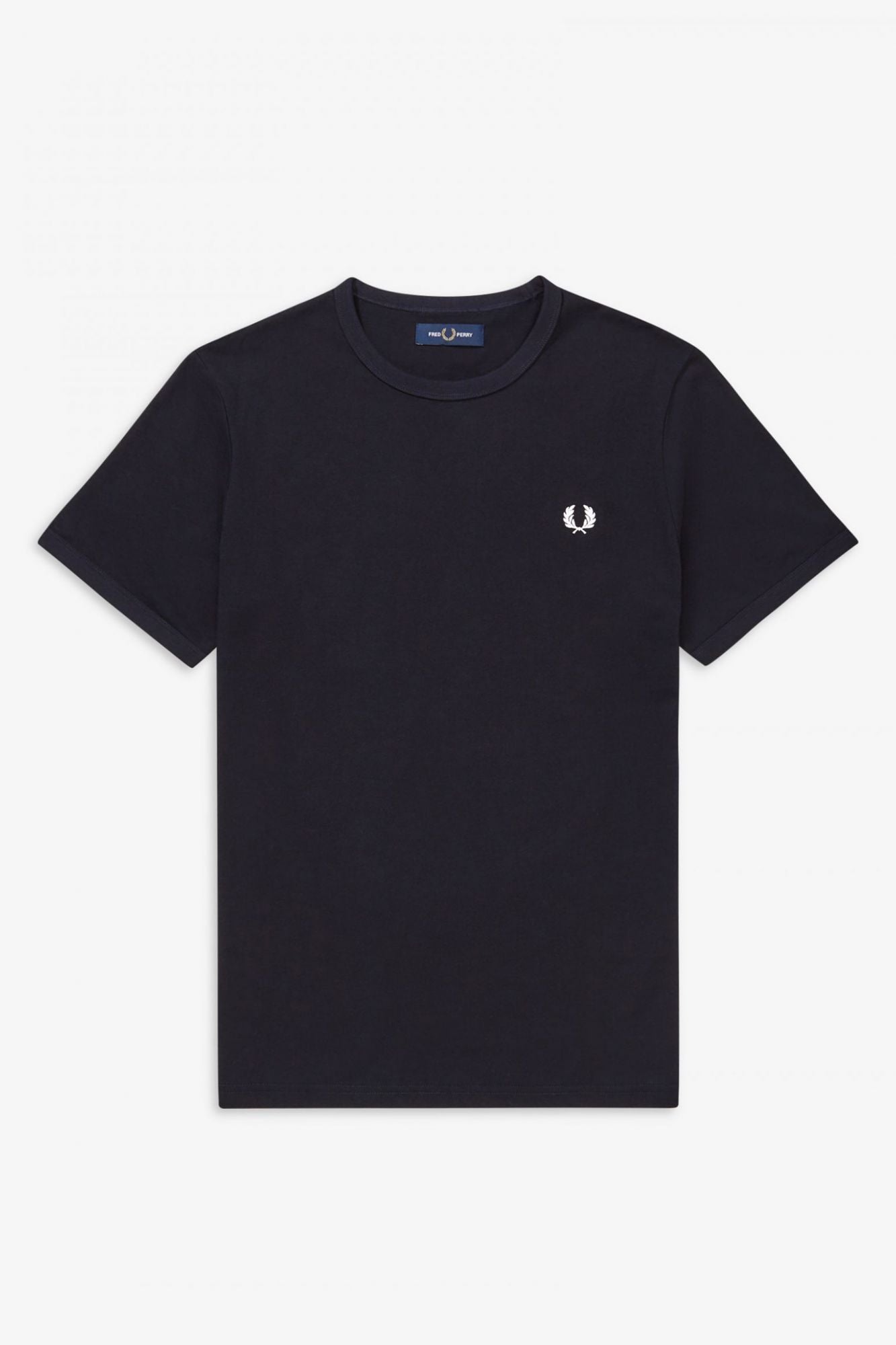 FRED PERRY RINGER T-SHIRT en color AZUL (2)