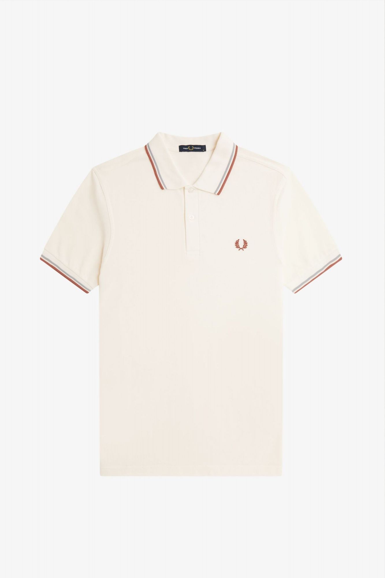 FRED PERRY TWIN TIPPED FRED PERRY SHIR en color BEIS (2)