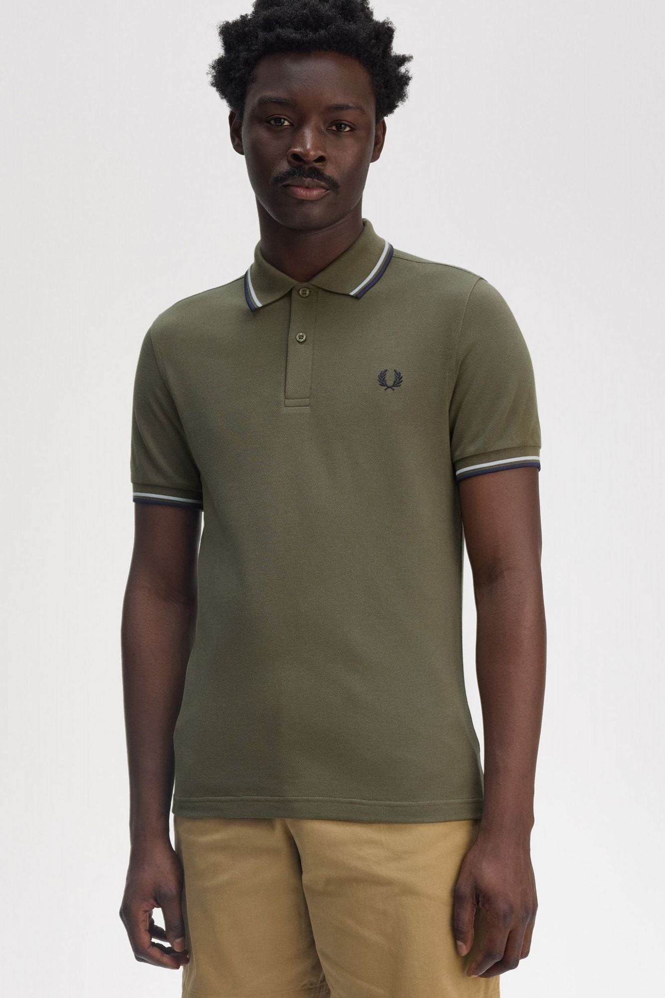 FRED PERRY 144618 en color VERDE (4)