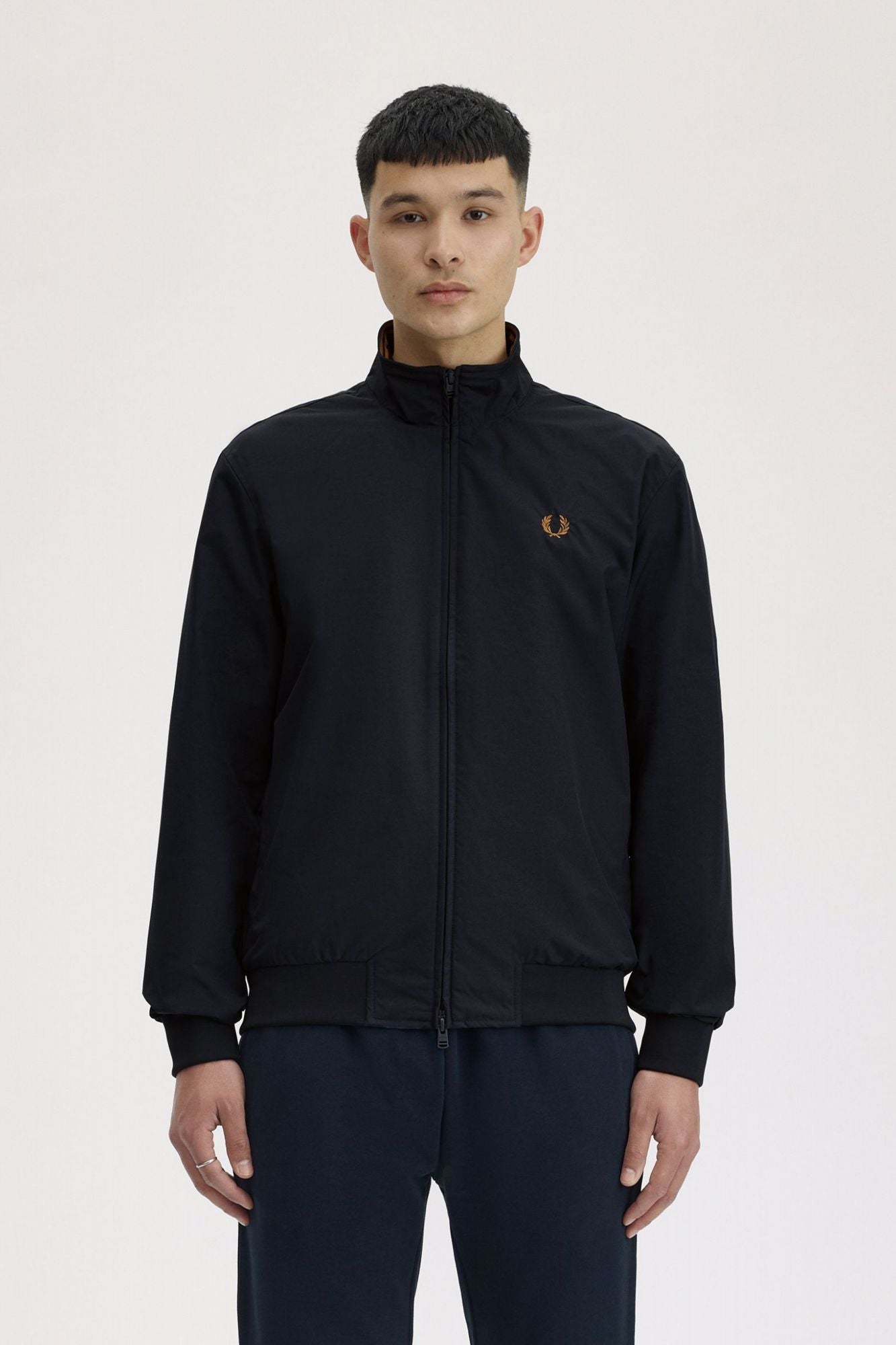 FRED PERRY BRENTHAM JACKET en color AZUL (1)