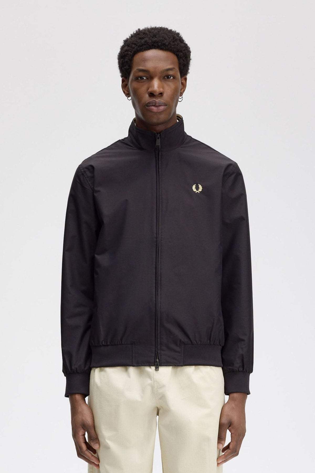 FRED PERRY BRENTHAM JACKET J2660FP en color NEGRO (1)