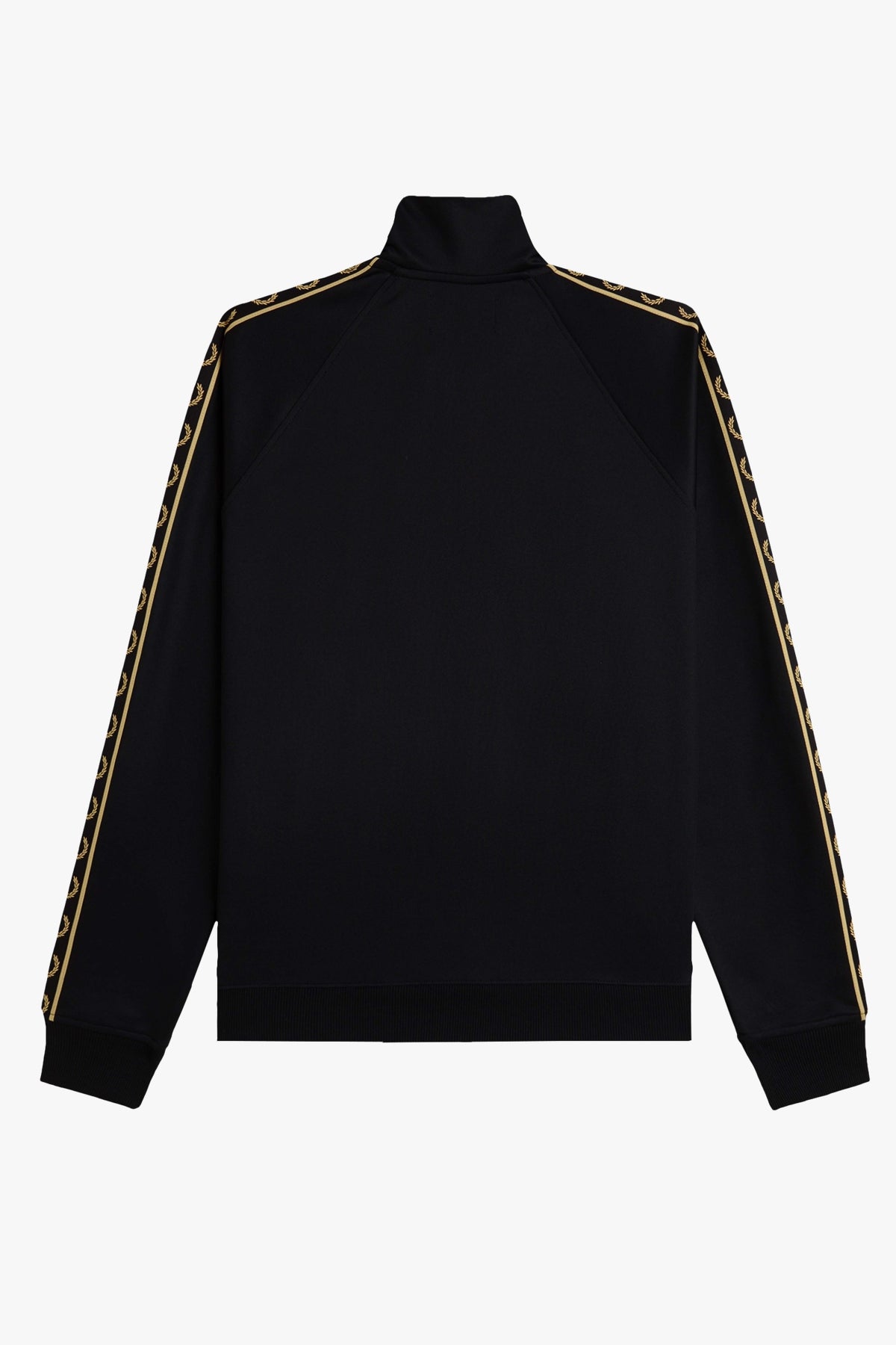 FRED PERRY CONTRAST TAPE TRACK KACKET en color NEGRO (2)