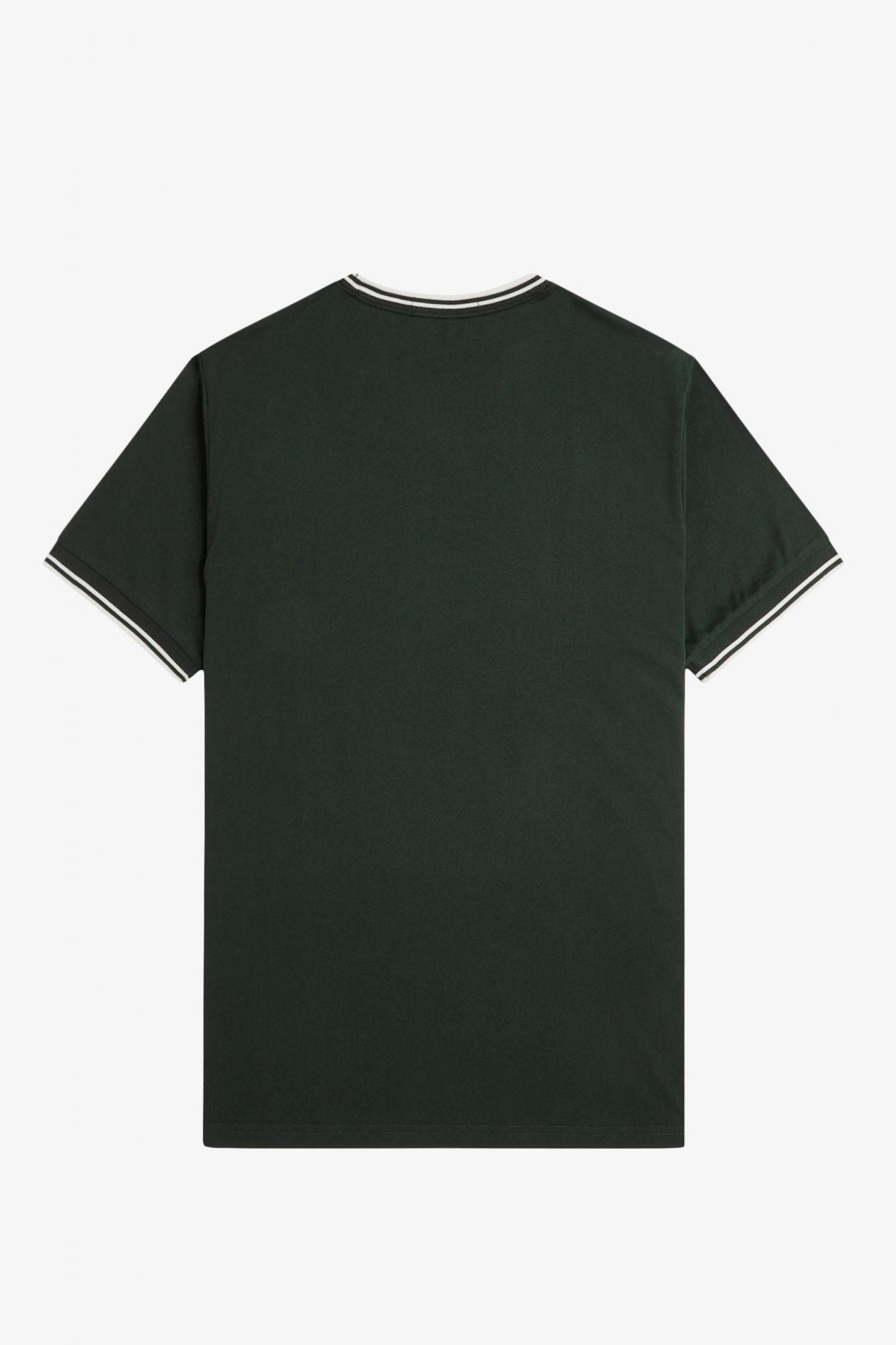 FRED PERRY  TWIN TIPPED T-SHIRT en color VERDE (3)