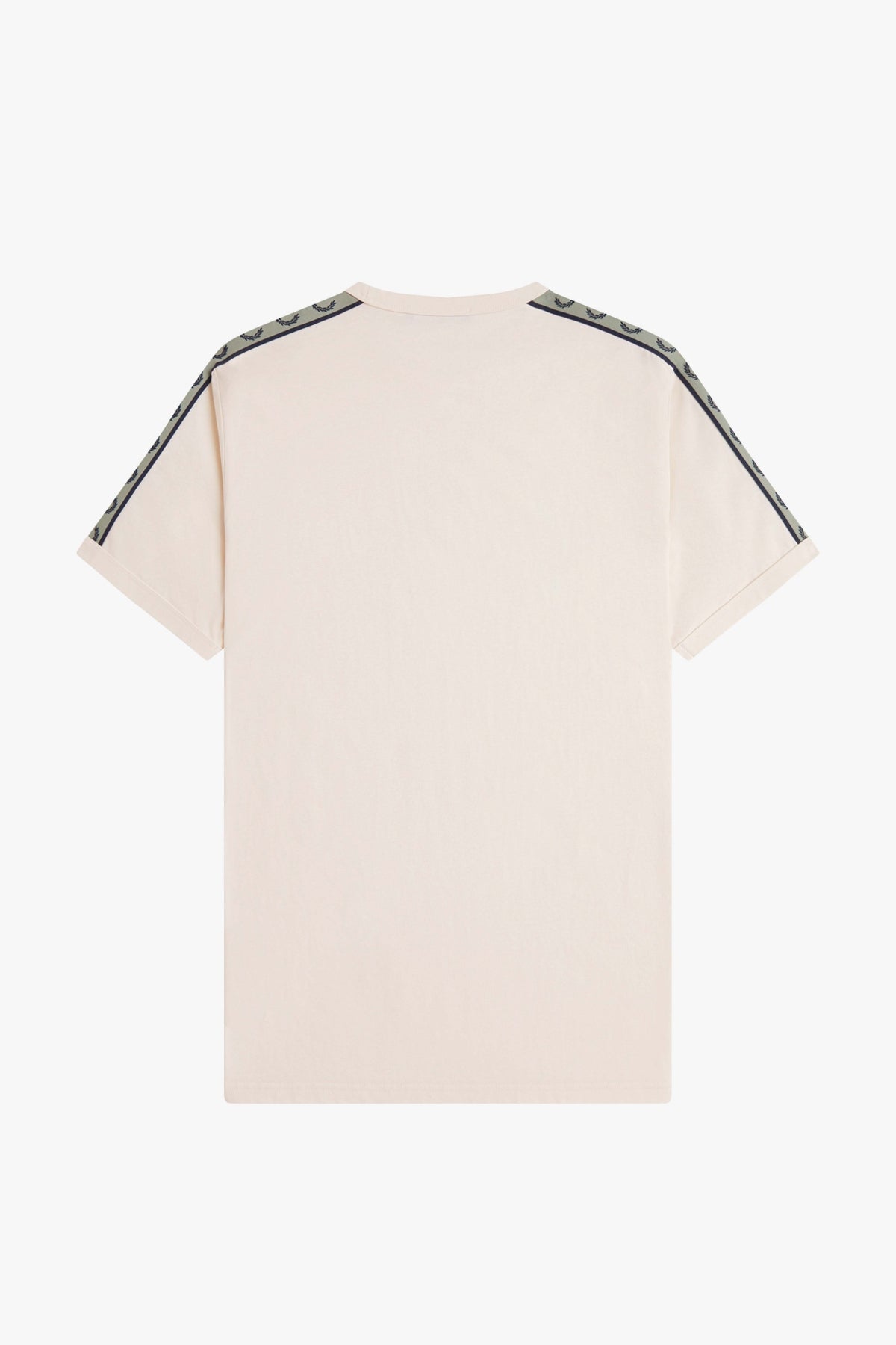 FRED PERRY CONTRAST TAPE RINGER T-SHIR en color BLANCO (2)