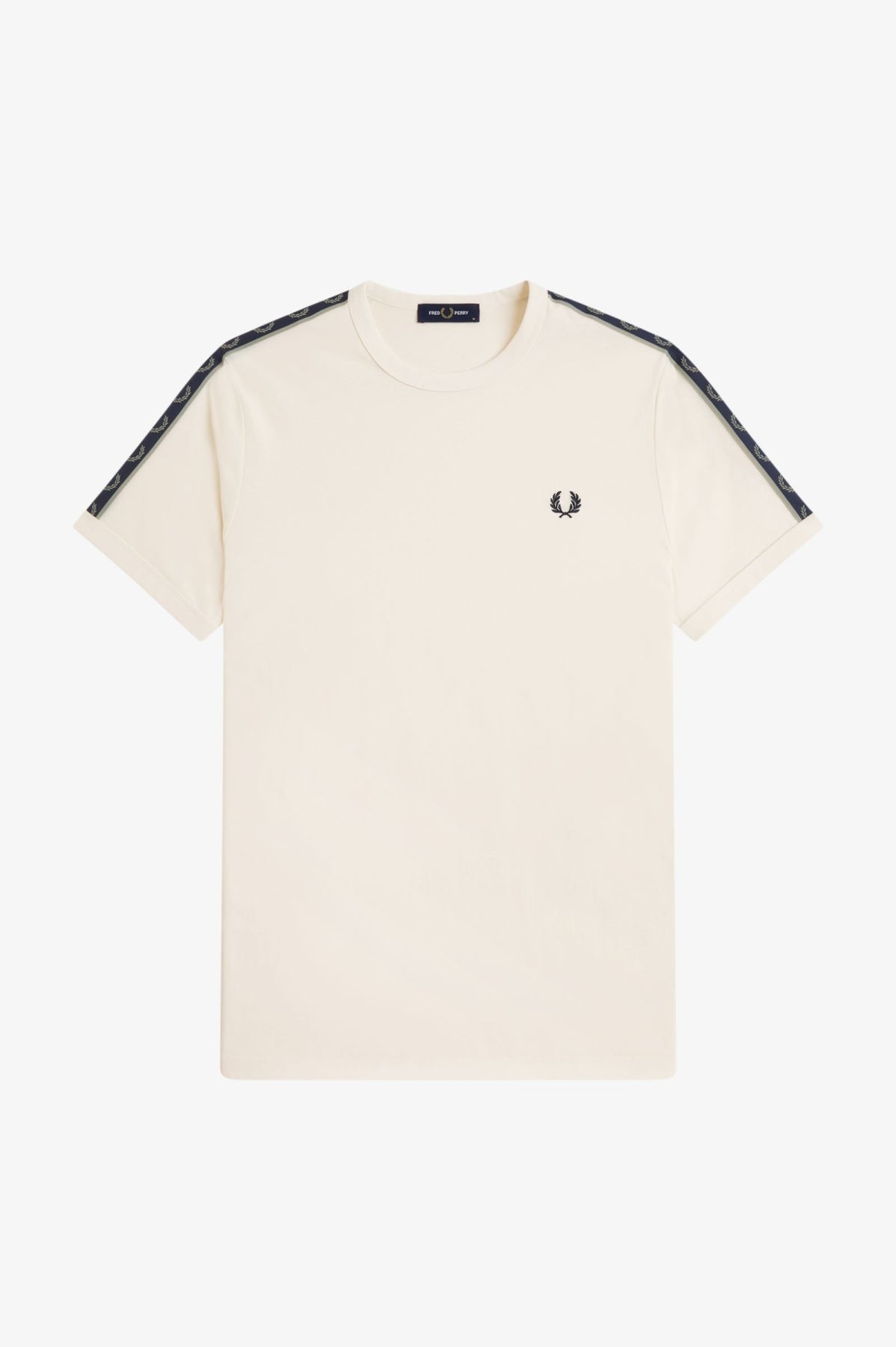 FRED PERRY M4613FP CONTRAST TAPE RINGER en color  (1)