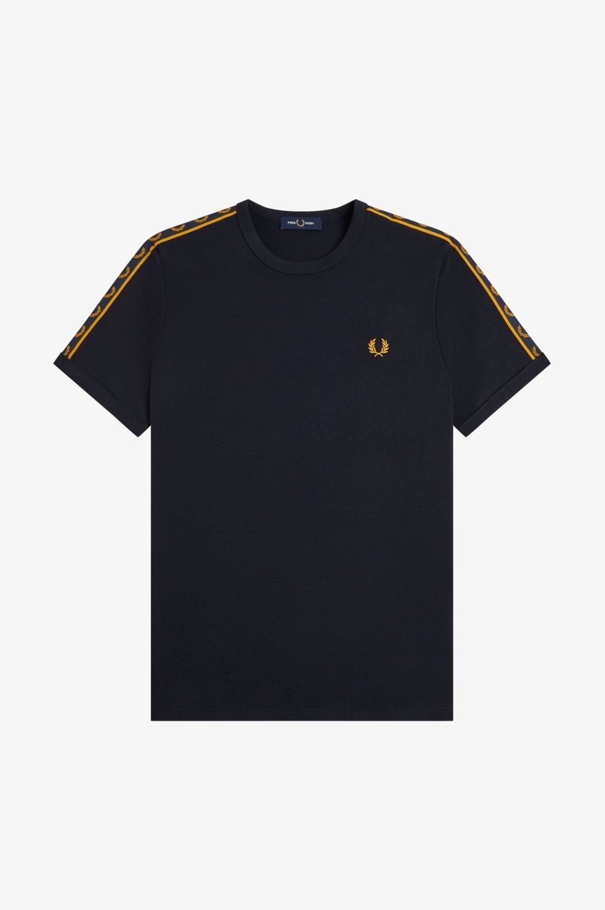 FRED PERRY M4613FP CONTRAST TAPE RINGER en color  (3)