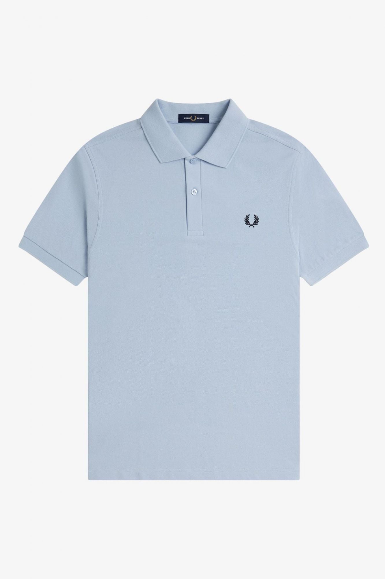 FRED PERRY  PLAIN FRED PERRY SHIRT en color AZUL (2)