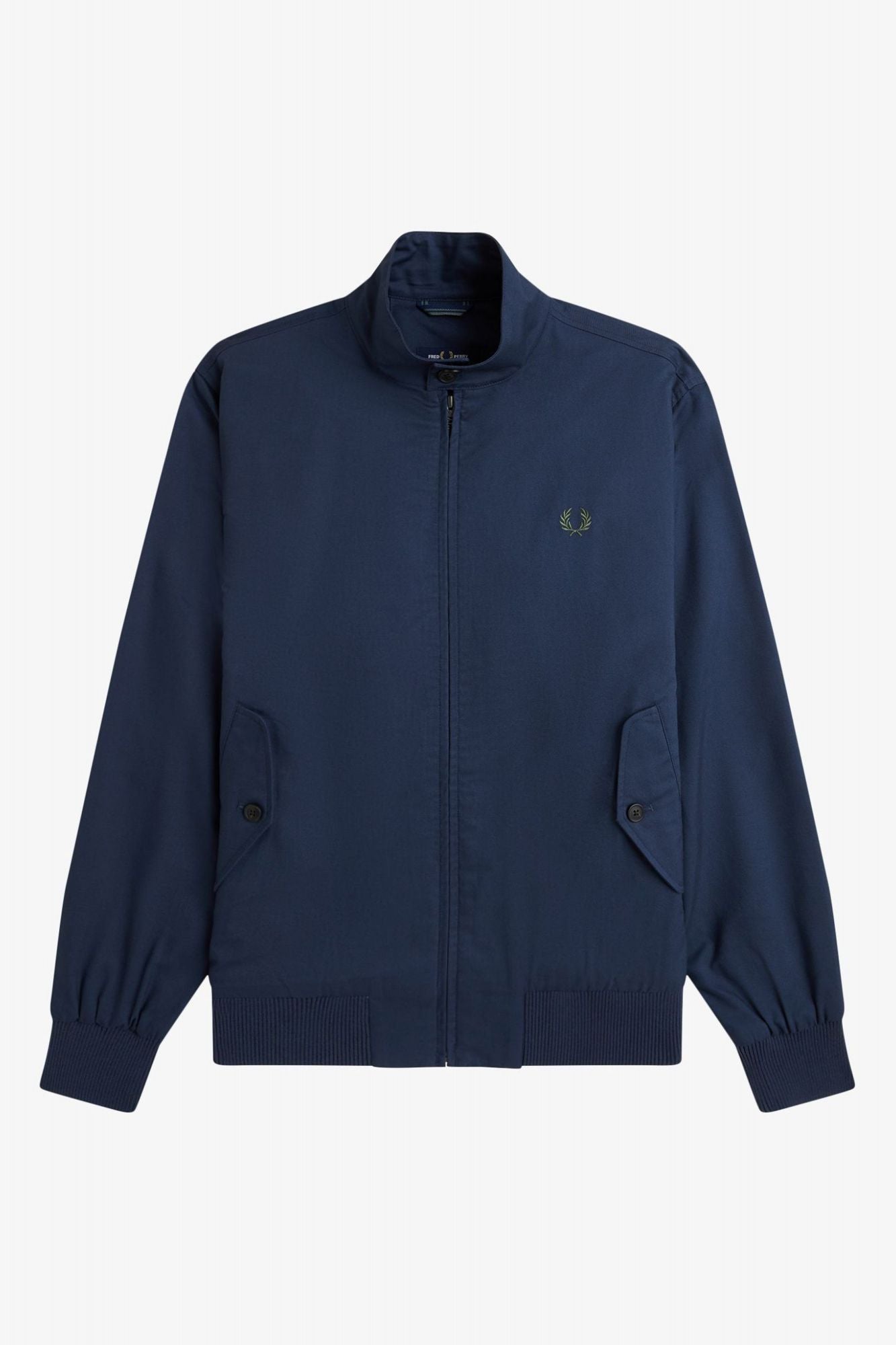 FRED PERRY HARRINGTON JACKET en color AZUL (2)