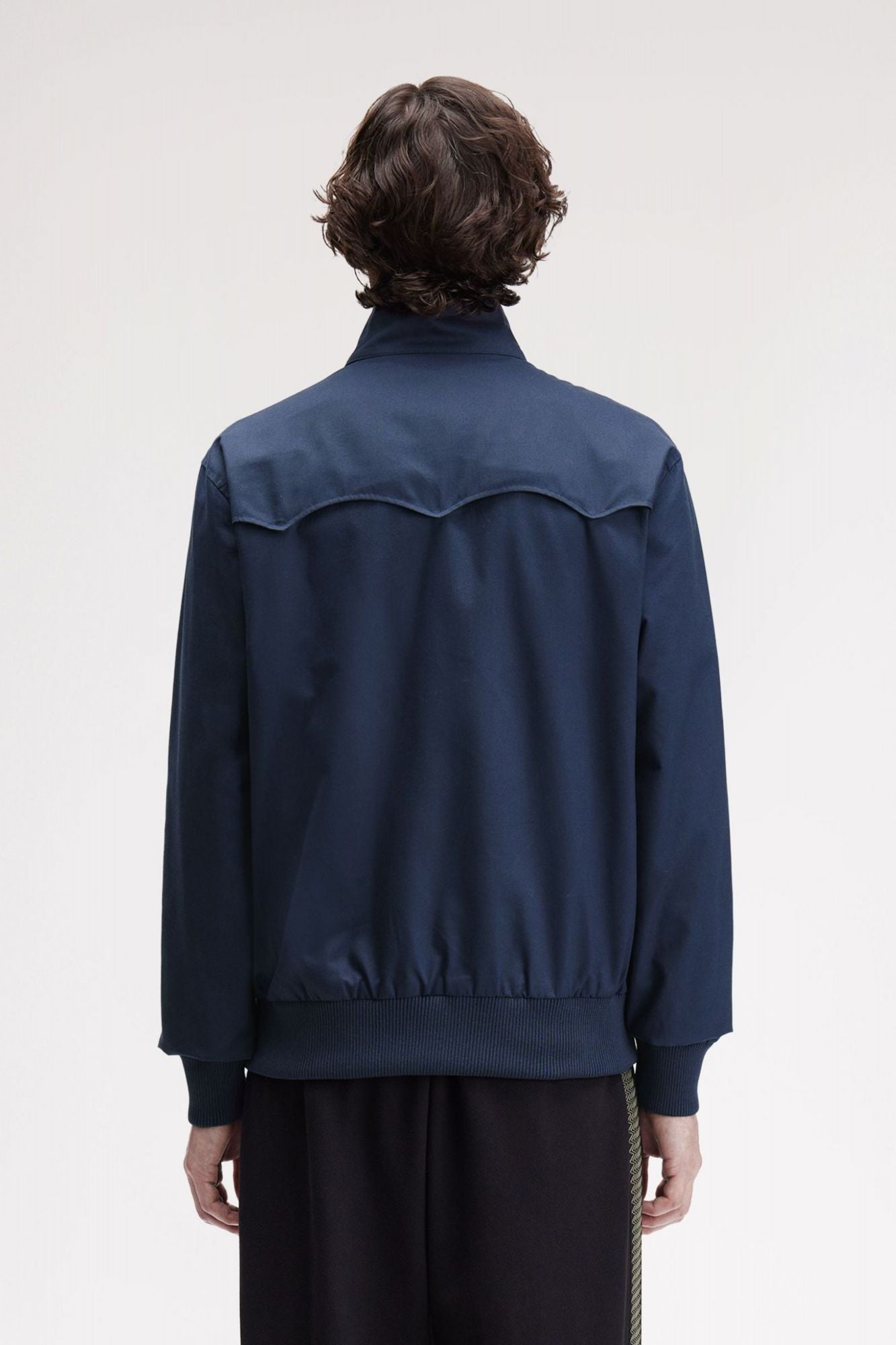 FRED PERRY HARRINGTON JACKET en color AZUL (3)