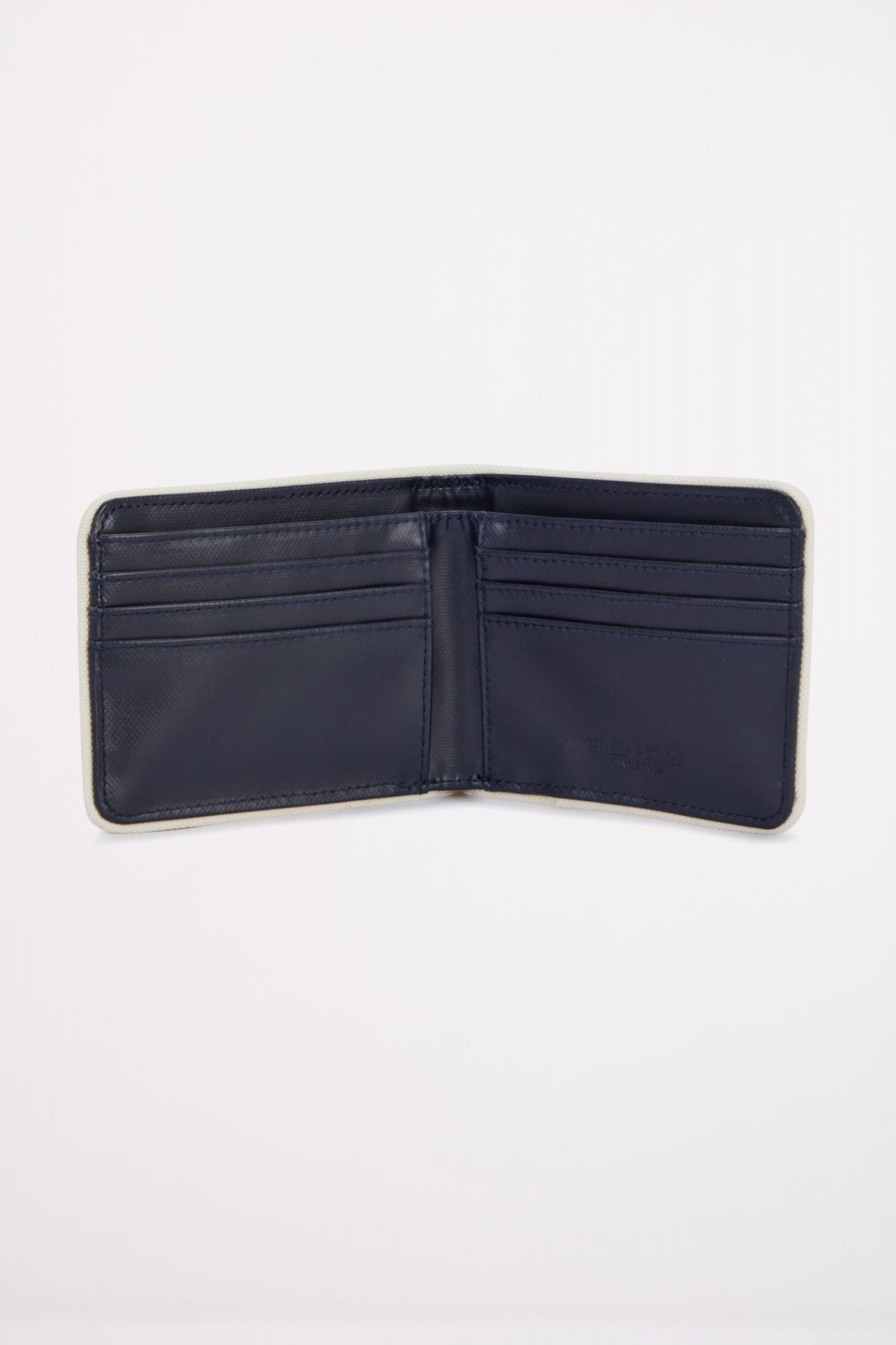 FRED PERRY COATED POLYESTER BILLFOLD W en color AZUL (3)