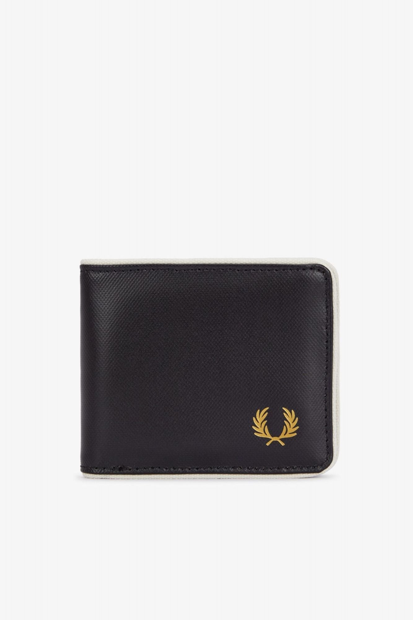 FRED PERRY  BILLFOLD W en color NEGRO (1)