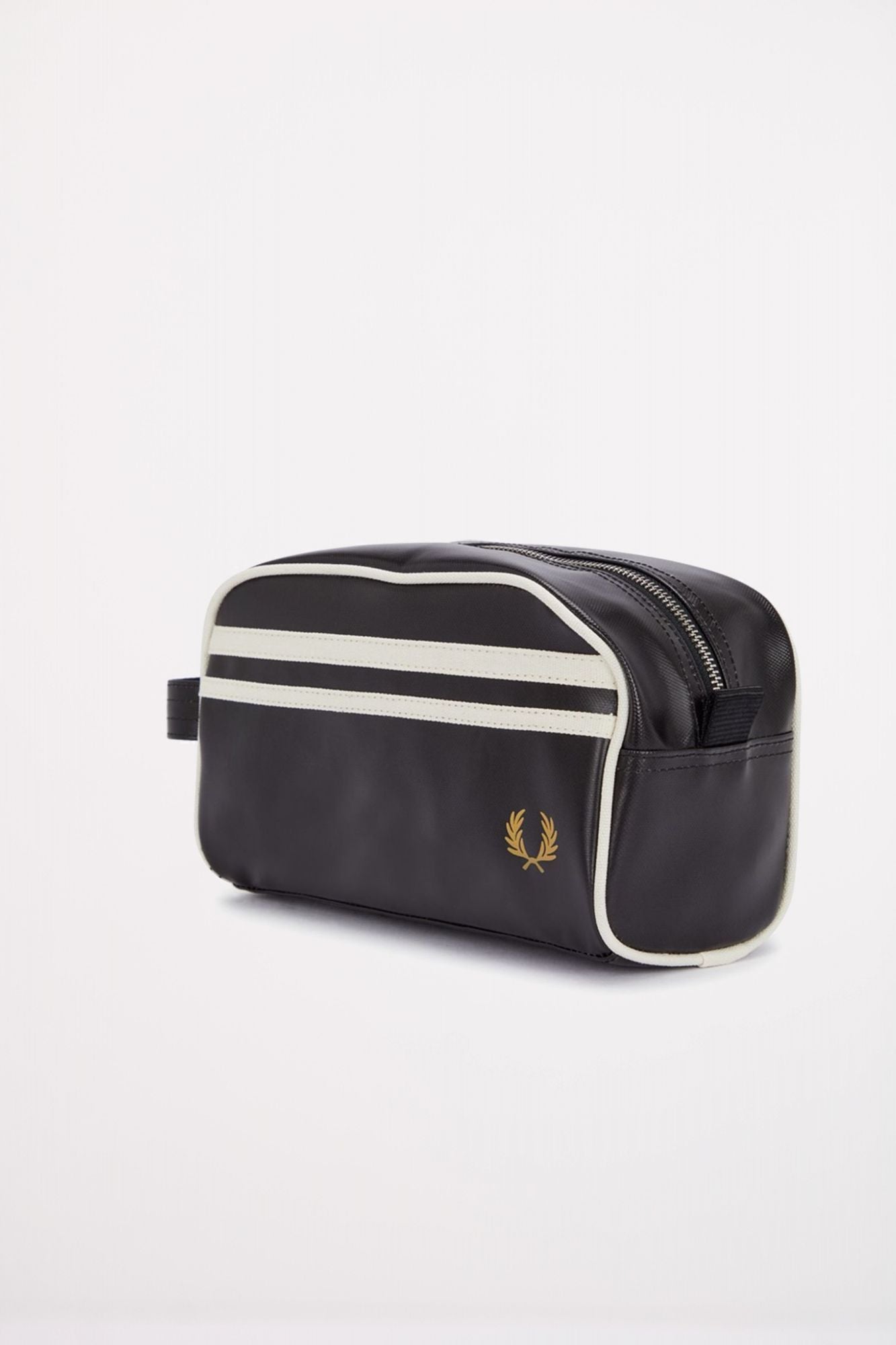 FRED PERRY COATED POLYESTER WASH BAG en color NEGRO (2)