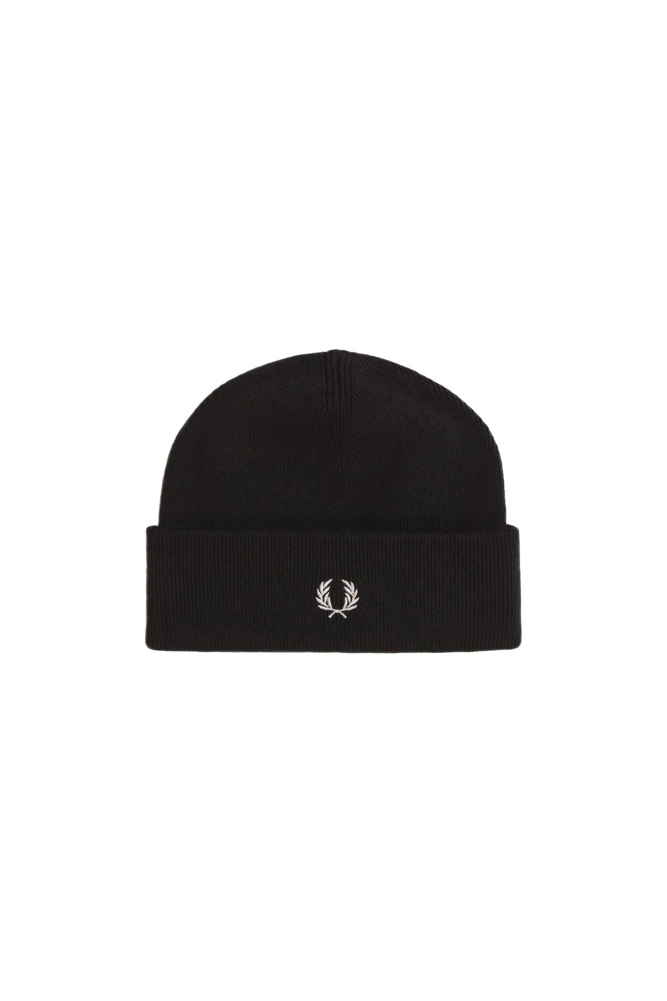 FRED PERRY  CLASSIC BEANIE  en color NEGRO (1)