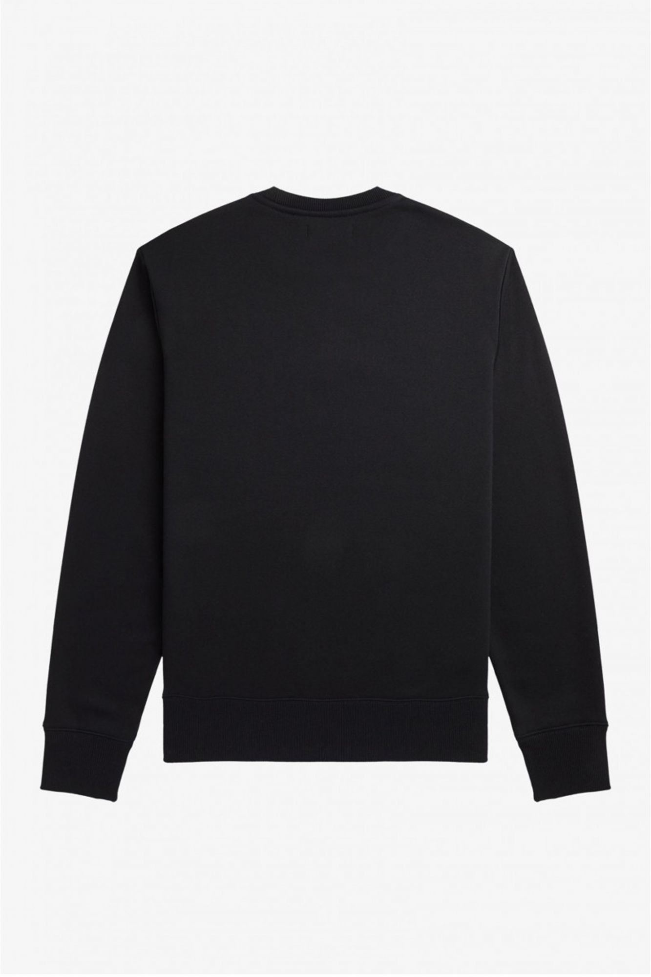 FRED PERRY  EMBROIDERED SWEATSHIRT  en color NEGRO (2)