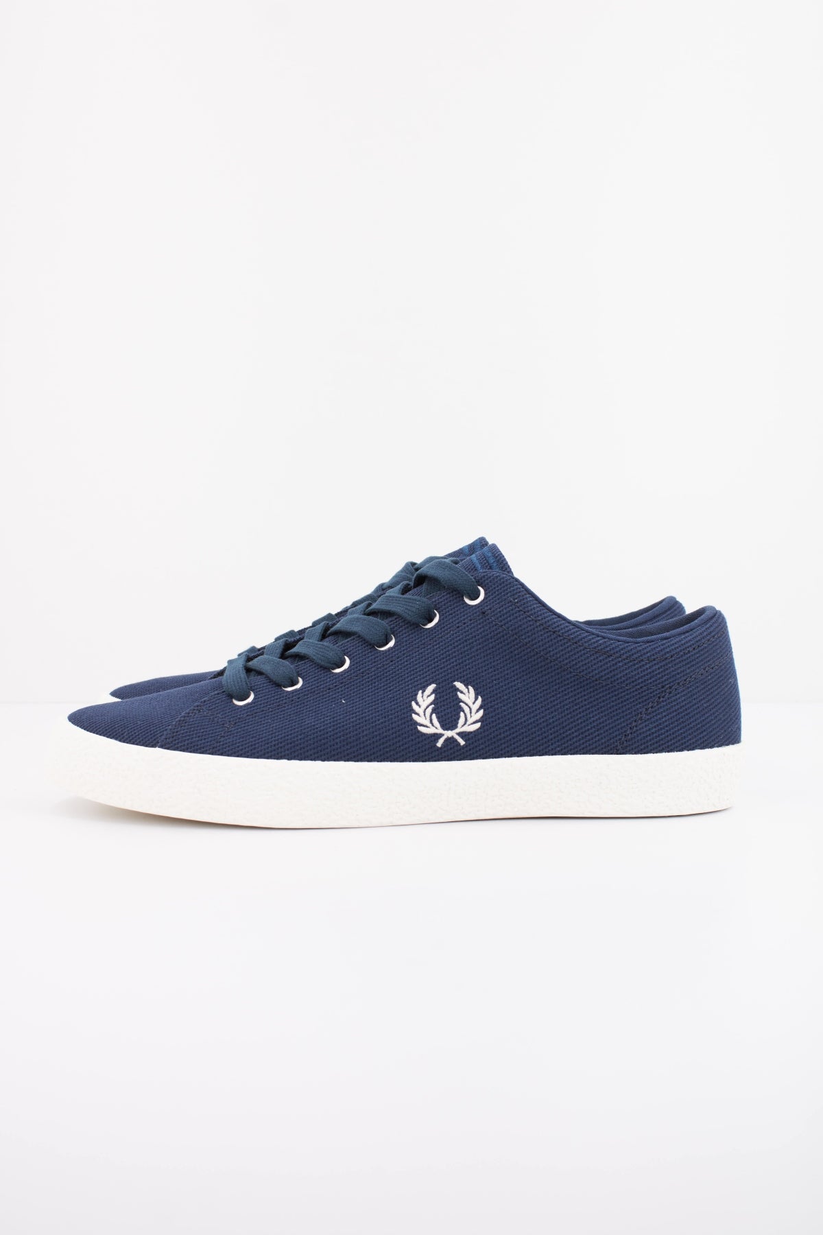 FRED PERRY  BASELINE HEAVY TWIL  en color AZUL (1)