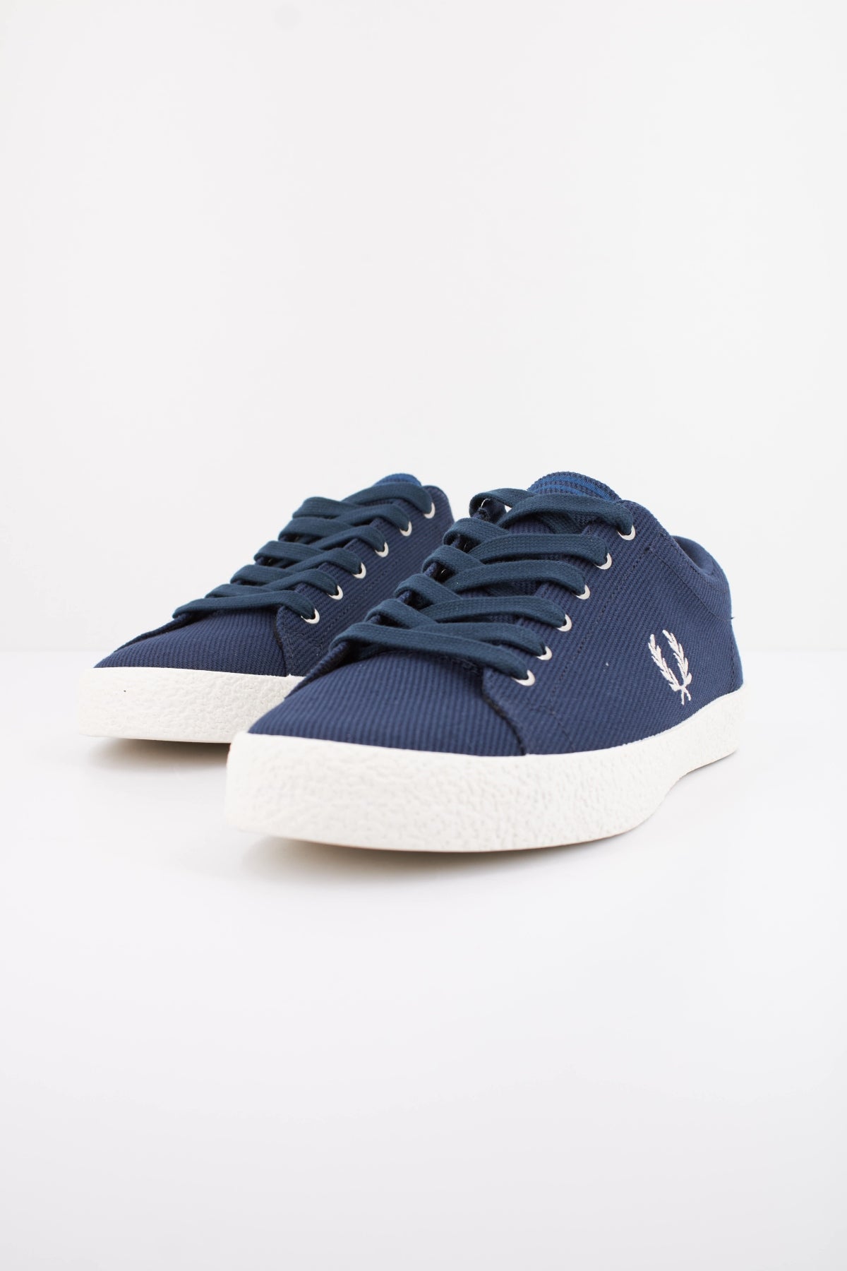 FRED PERRY BASELINE HEAVY TWILL B9317 en color AZUL (2)