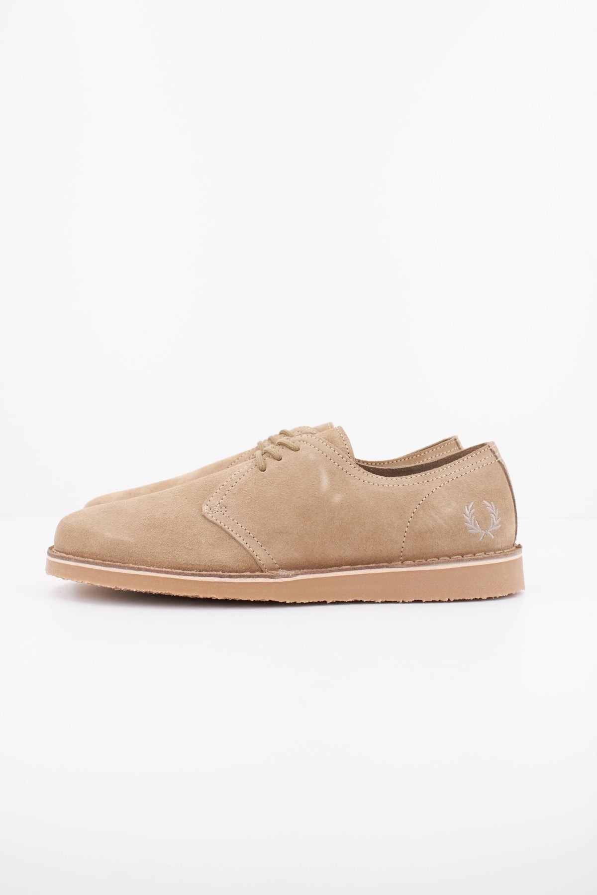 FRED PERRY LINDEN SUEDE B9350 en color VERDE (1)