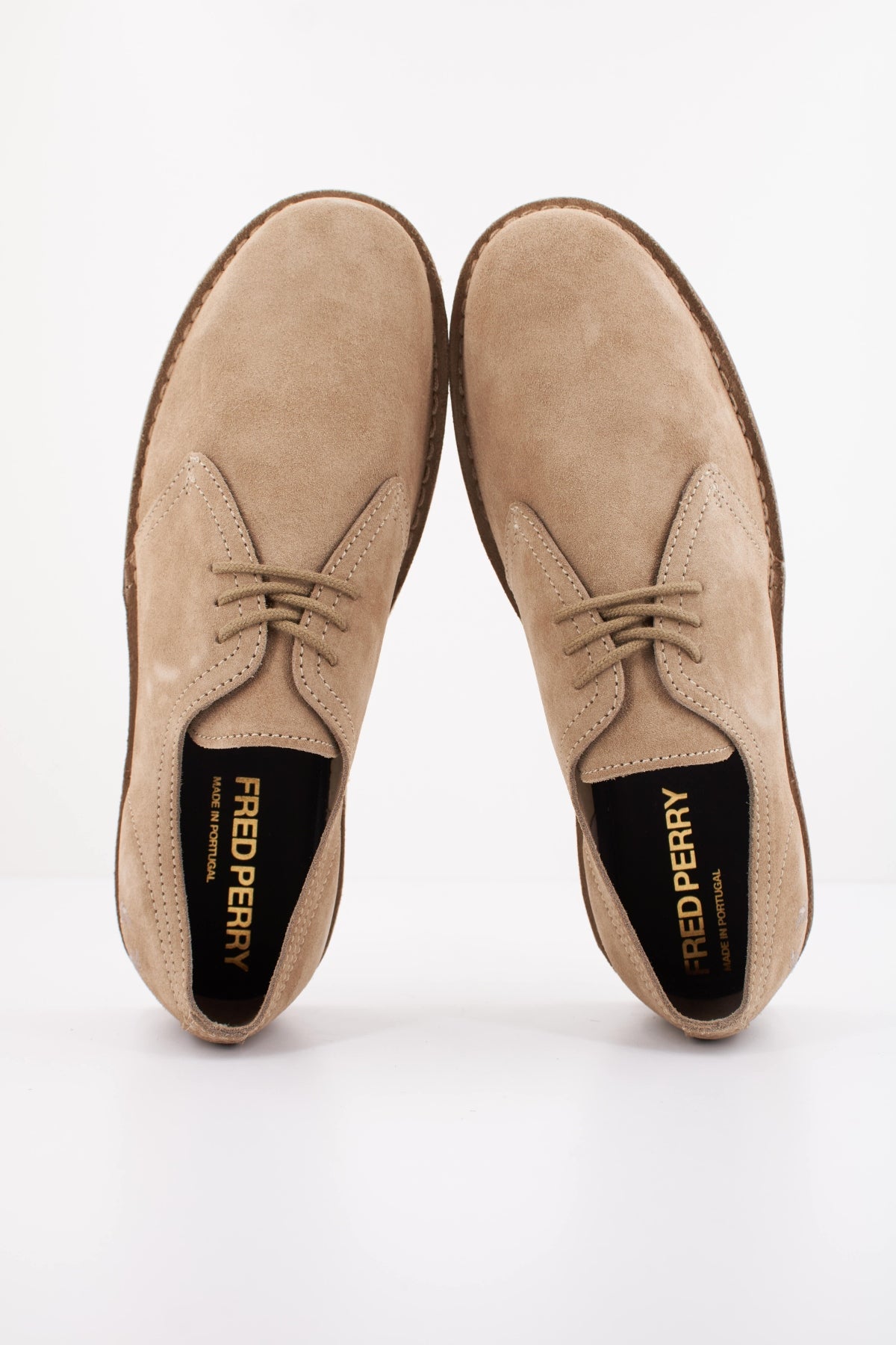 FRED PERRY LINDEN SUEDE en color VERDE (3)