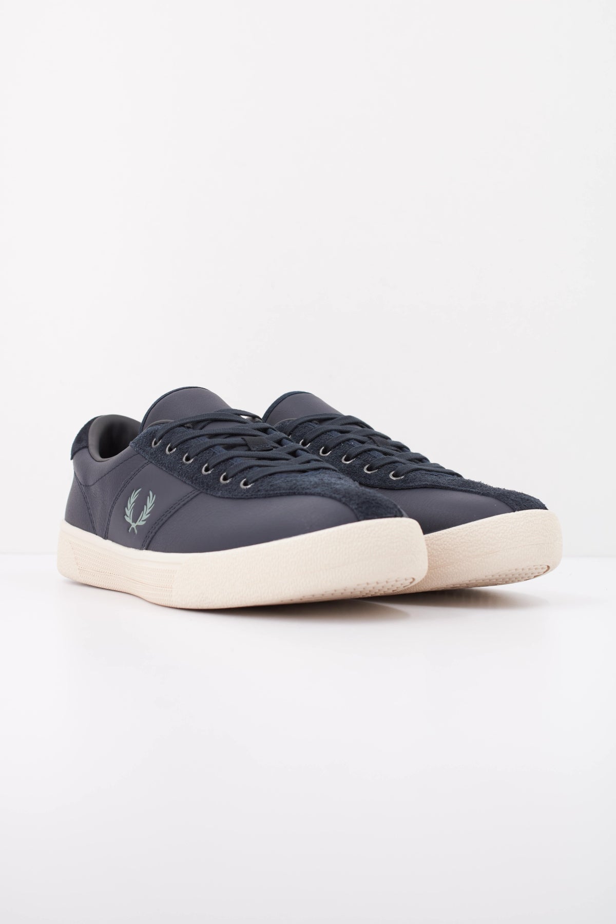 FRED PERRY B3418 ZAPATILLA TENNIS SHOE en color AZUL (2)