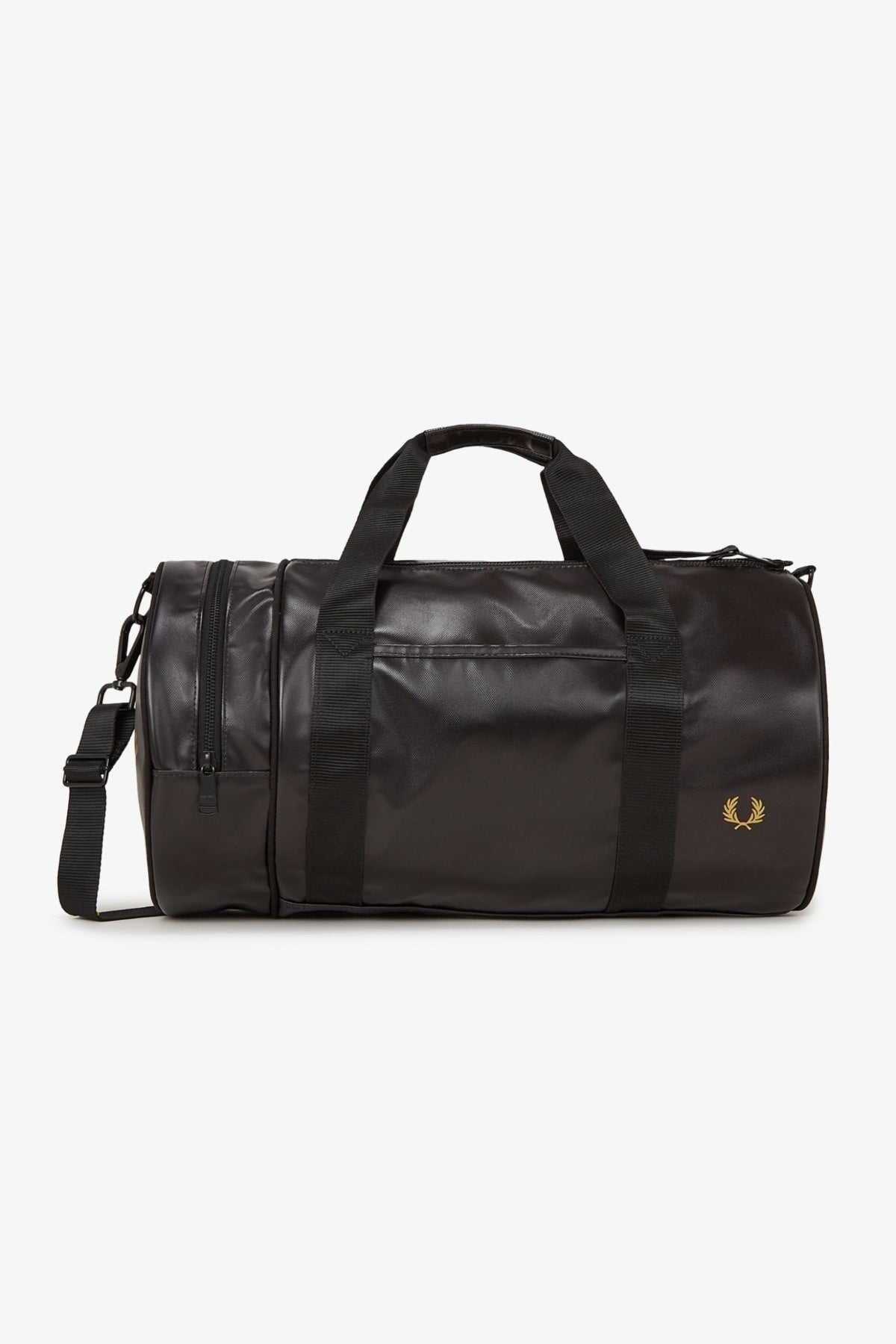 FRED PERRY TONAL CLASSIC BARREL BAG en color NEGRO (1)