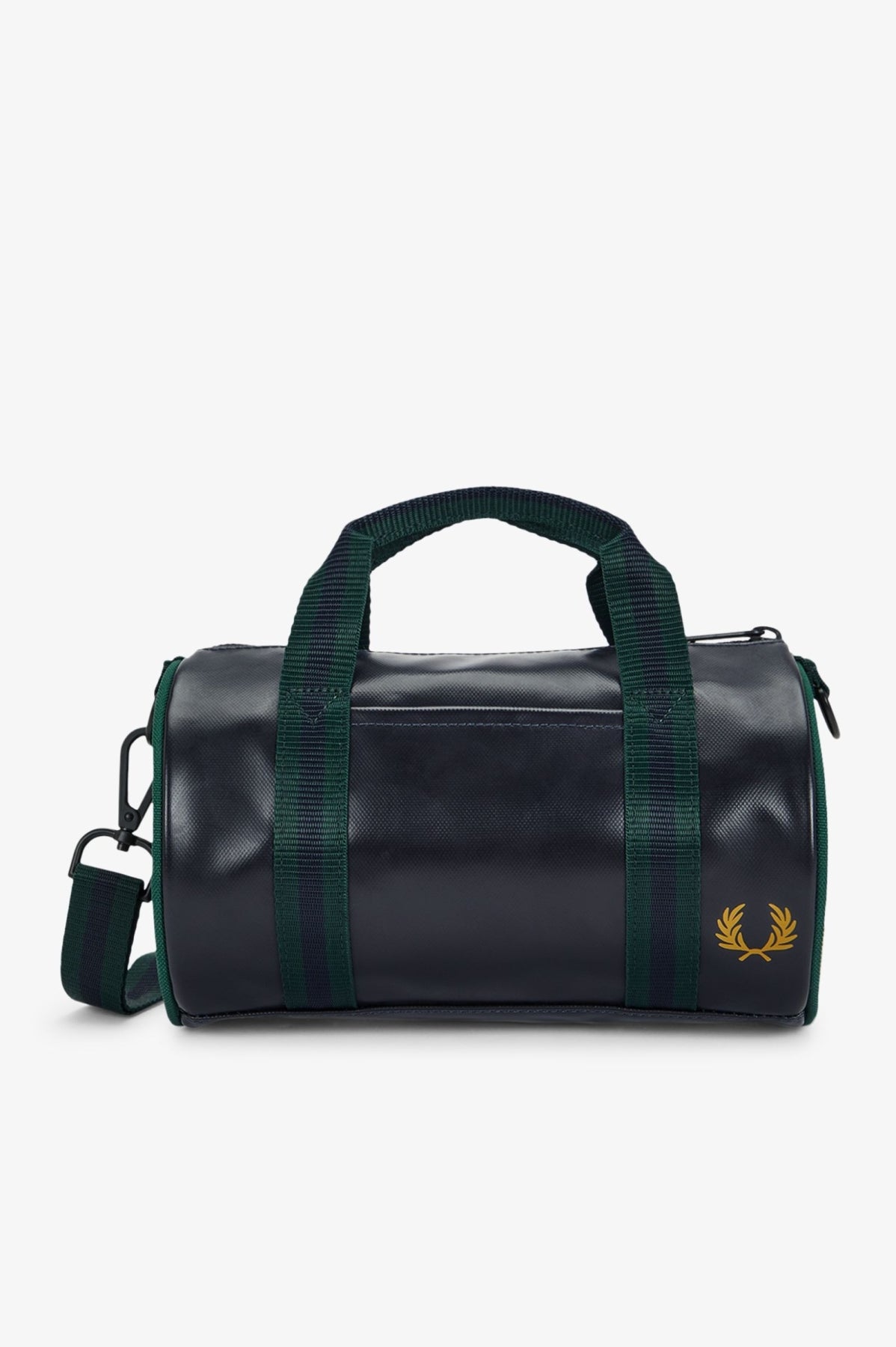 FRED PERRY CLASSIC MINI BARREL BAG L9256FP en color VERDE (5)