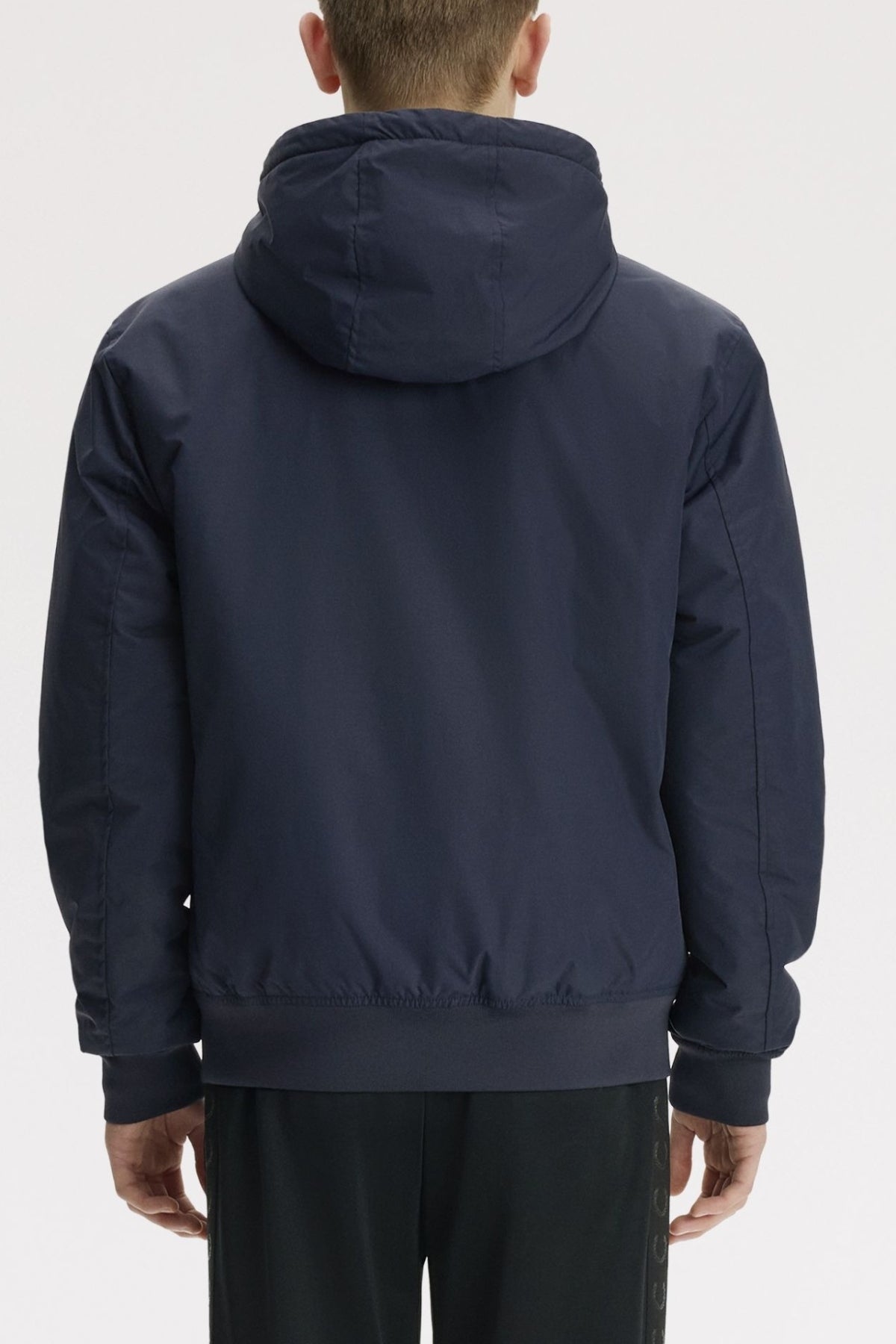 FRED PERRY HOODED BRENTHAM JACKET J1304FP en color AZUL (2)