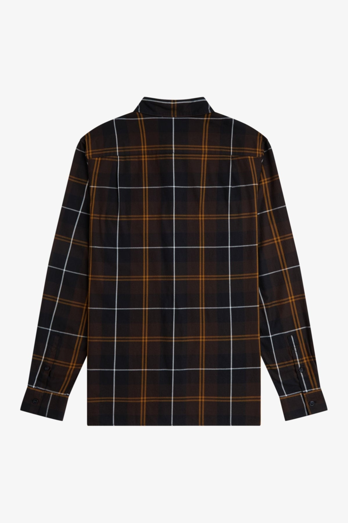 FRED PERRY TWILL TARTAN SHIRT en color MULTICOLOR (2)
