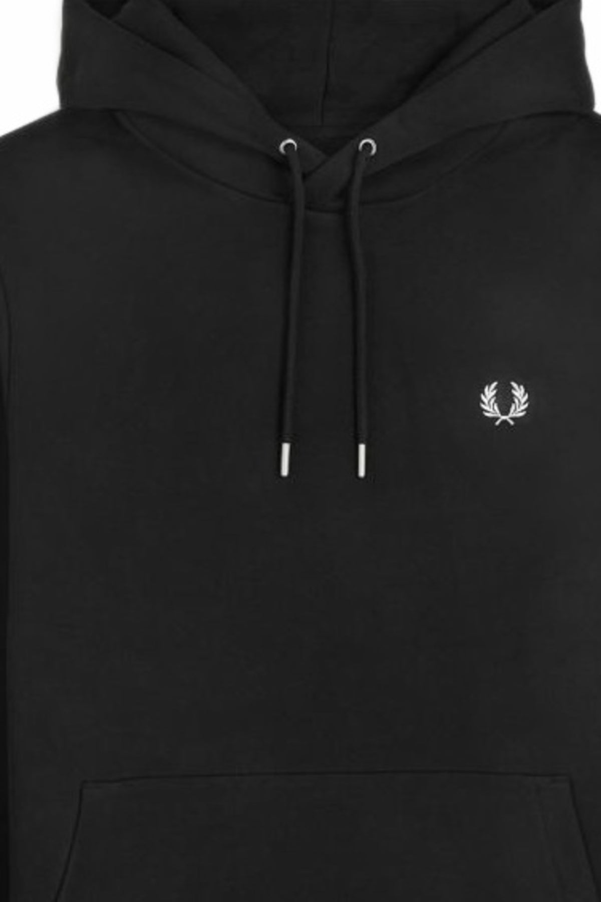 FRED PERRY TIPPED HOODED SWEAT-SHIRT M3492FP en color NEGRO (5)