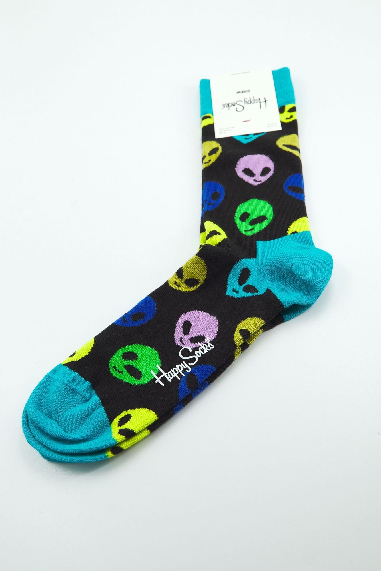 HAPPY SOCKS ALIEN  en color NEGRO (2)
