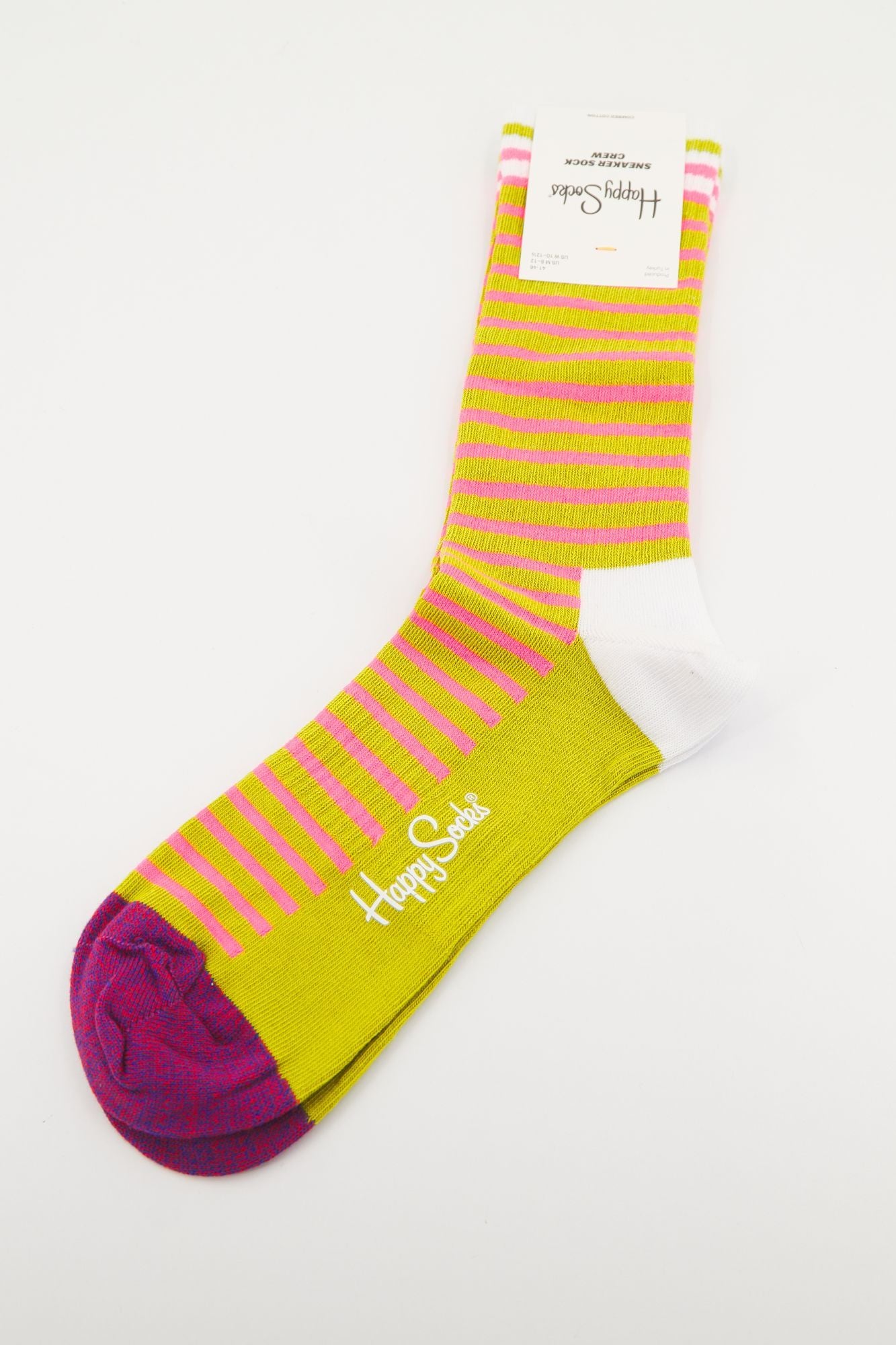 HAPPY SOCKS NEON STRIPE THIN CREW en color MULTICOLOR (3)