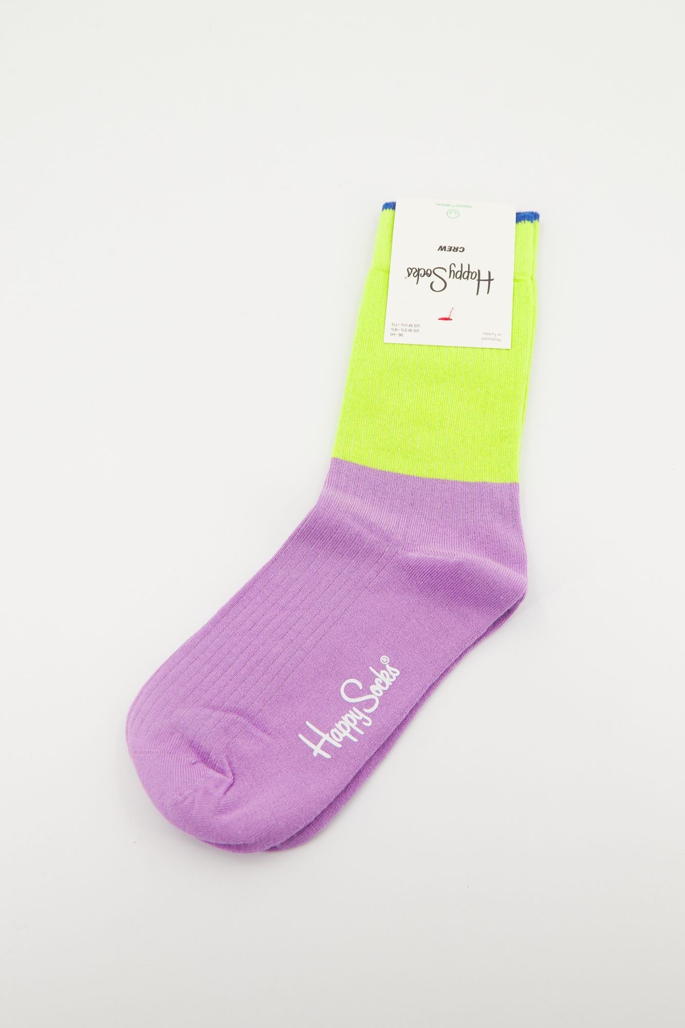 HAPPY SOCKS  I AM BLOCKED en color VERDE (3)