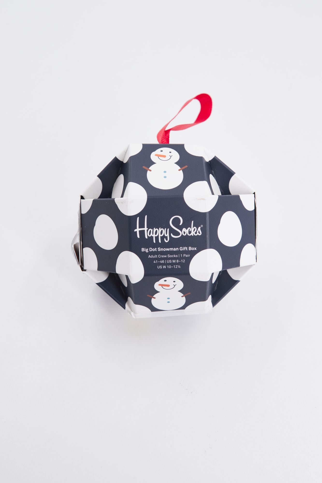 HAPPY SOCKS PACK BIG DOT SNOWMAN en color AZUL (1)