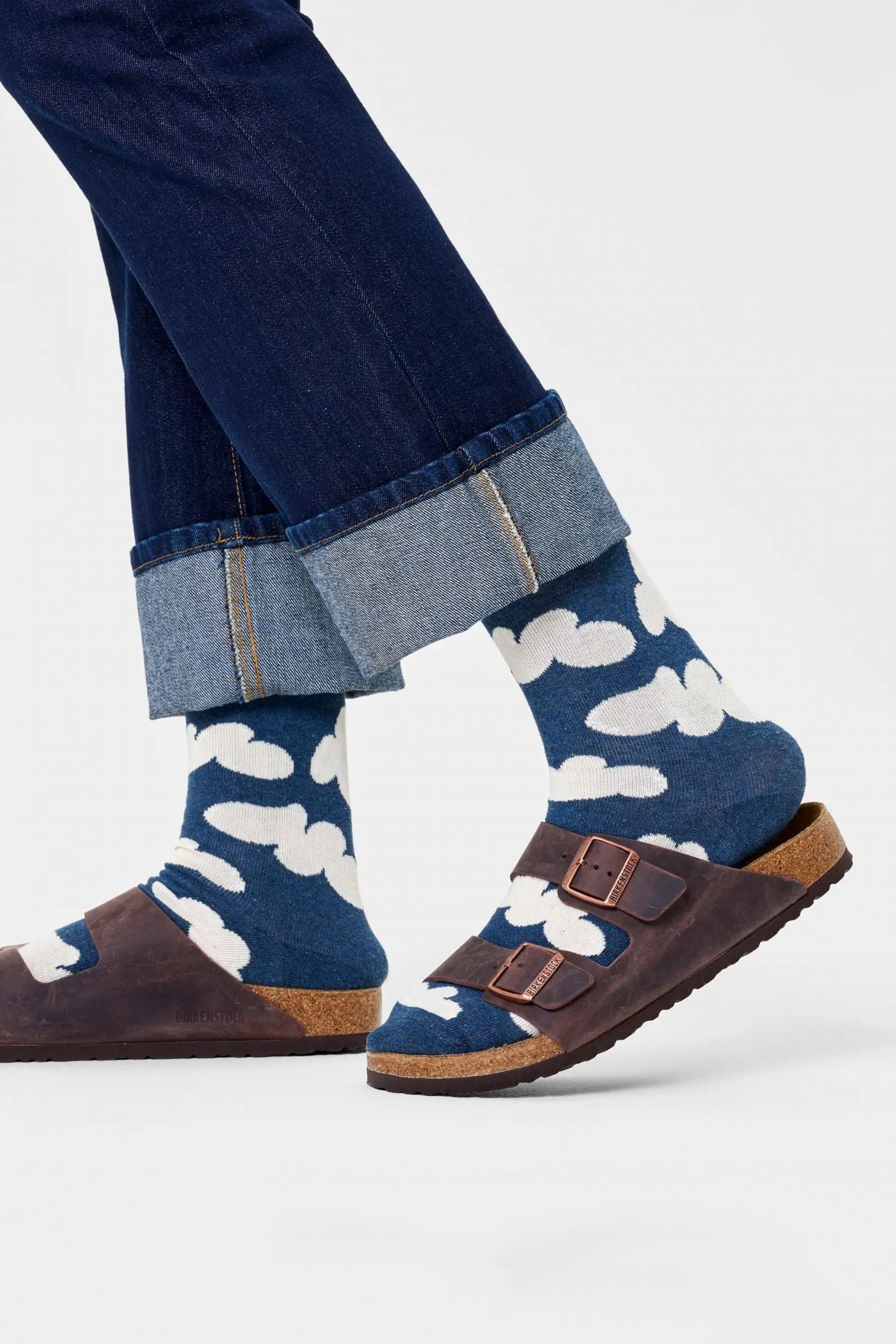 HAPPY SOCKS CLOUDY SOCK en color AZUL (3)