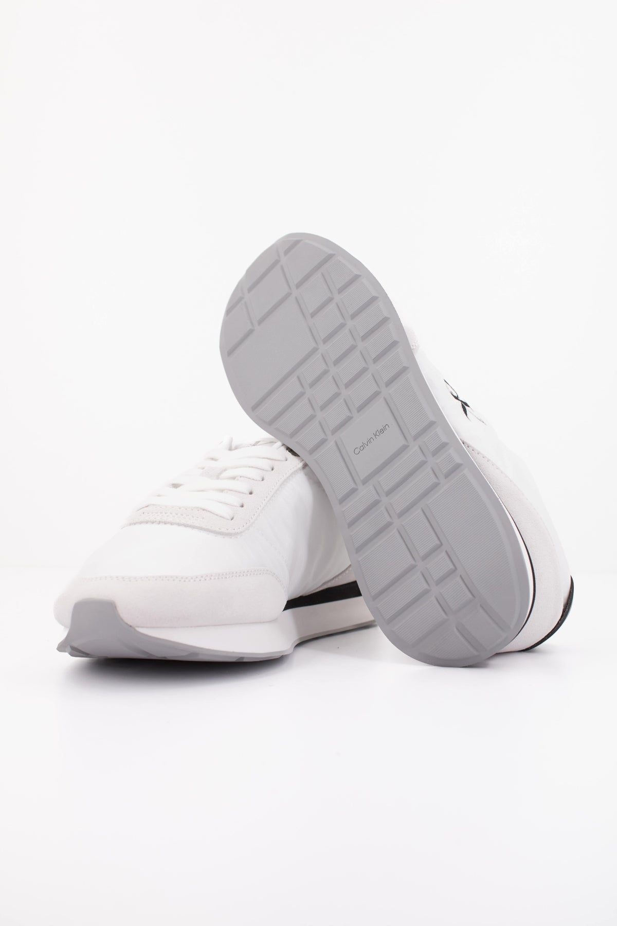 CALVIN KLEIN RETRO RUNNER LACE UP NY en color BLANCO (5)