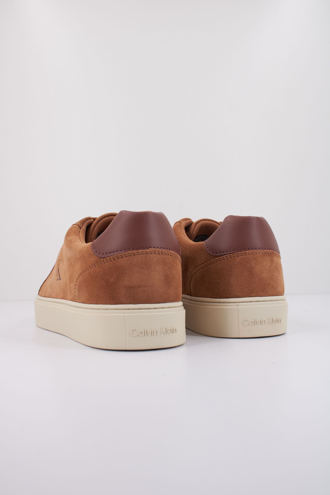 CALVIN KLEIN CLASSIC CUPSOLE LACEUP S en color MARRON (4)