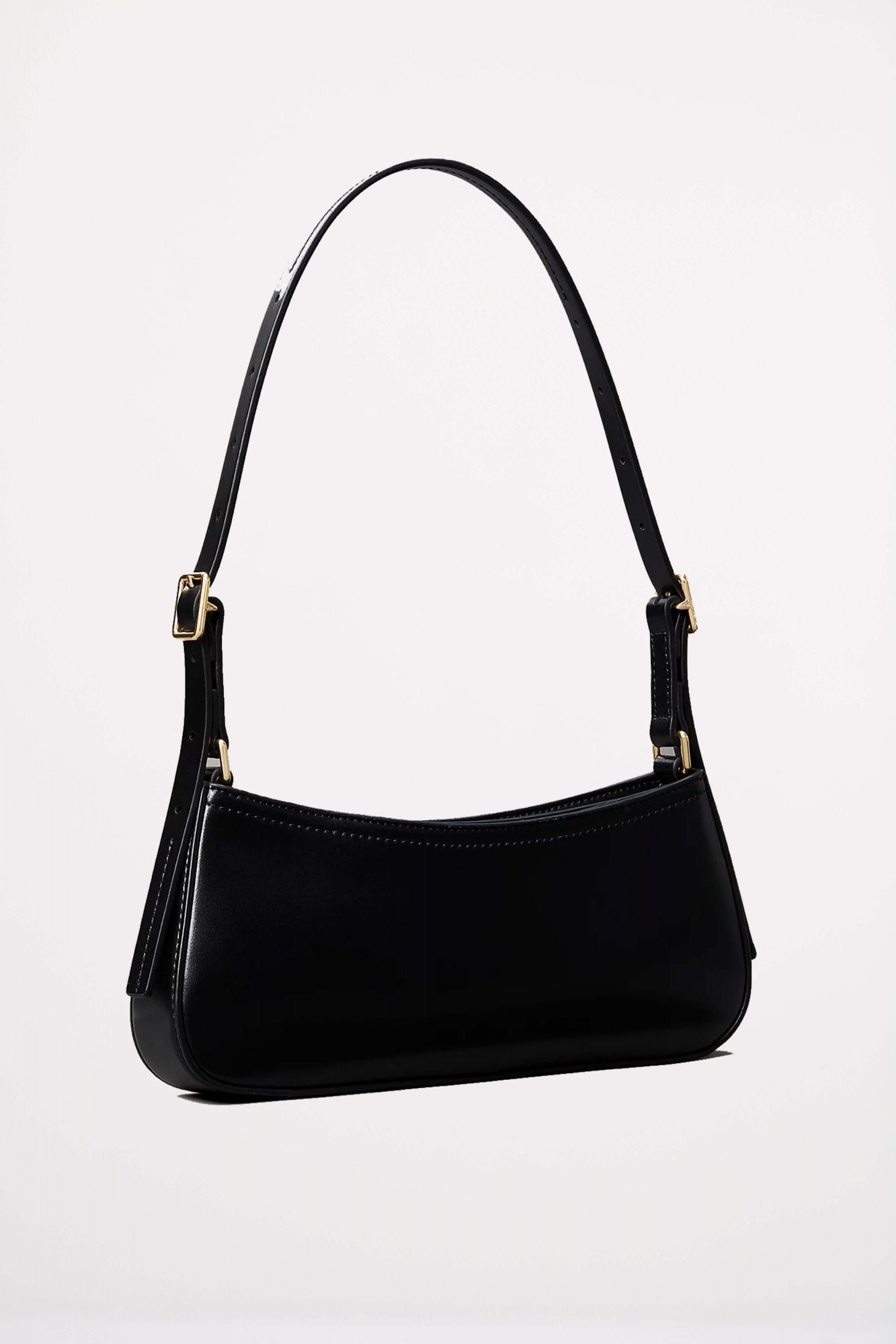 CALVIN KLEIN CK SMALL SHOULDER BAG en color NEGRO (2)
