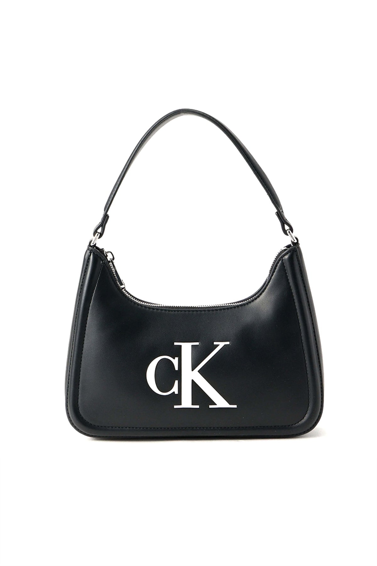 CALVIN KLEIN RAISED CK SMALL SHOULDER en color NEGRO (1)