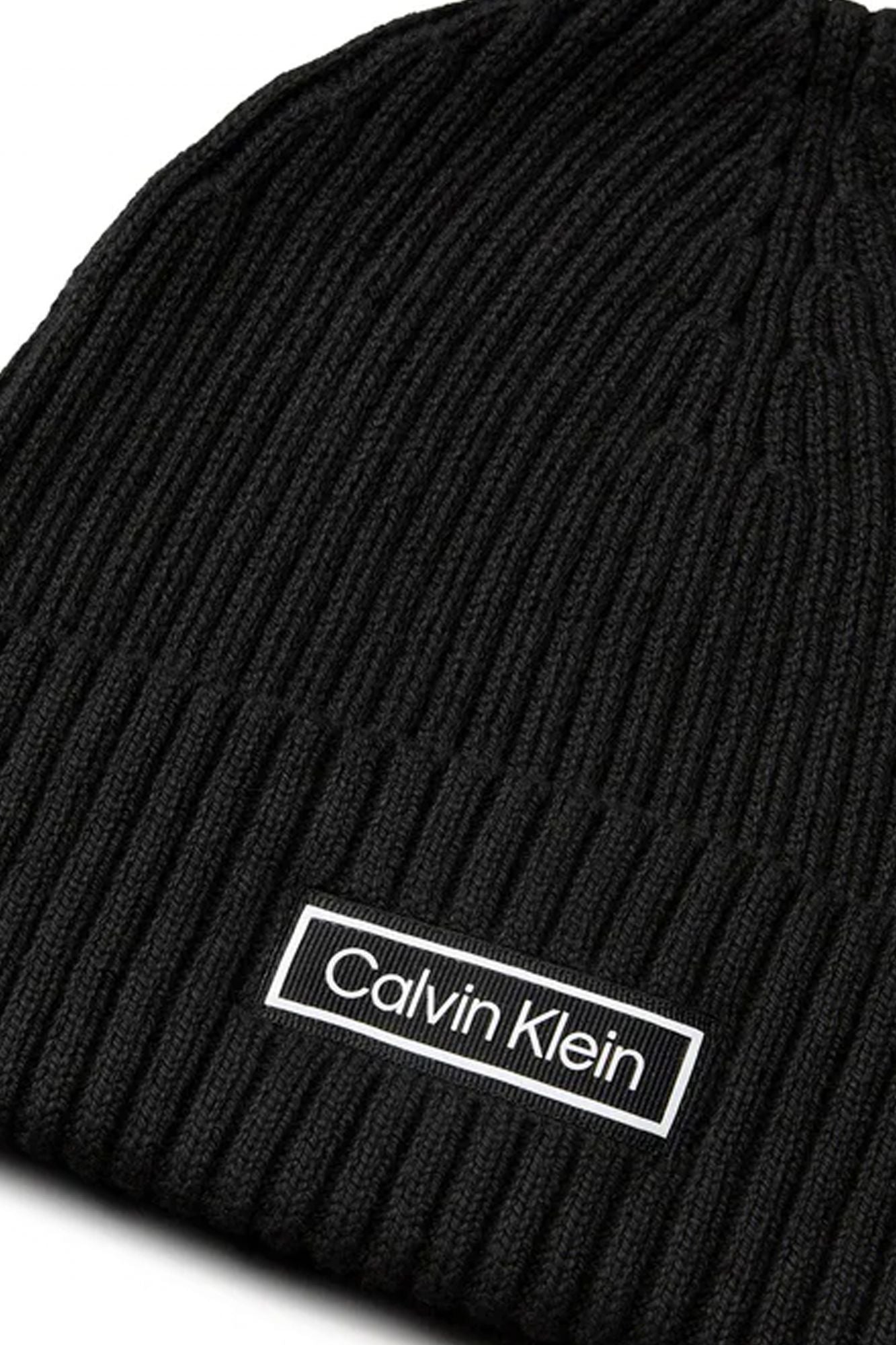 CALVIN KLEIN CHUNKY RIB COTTON en color NEGRO (3)