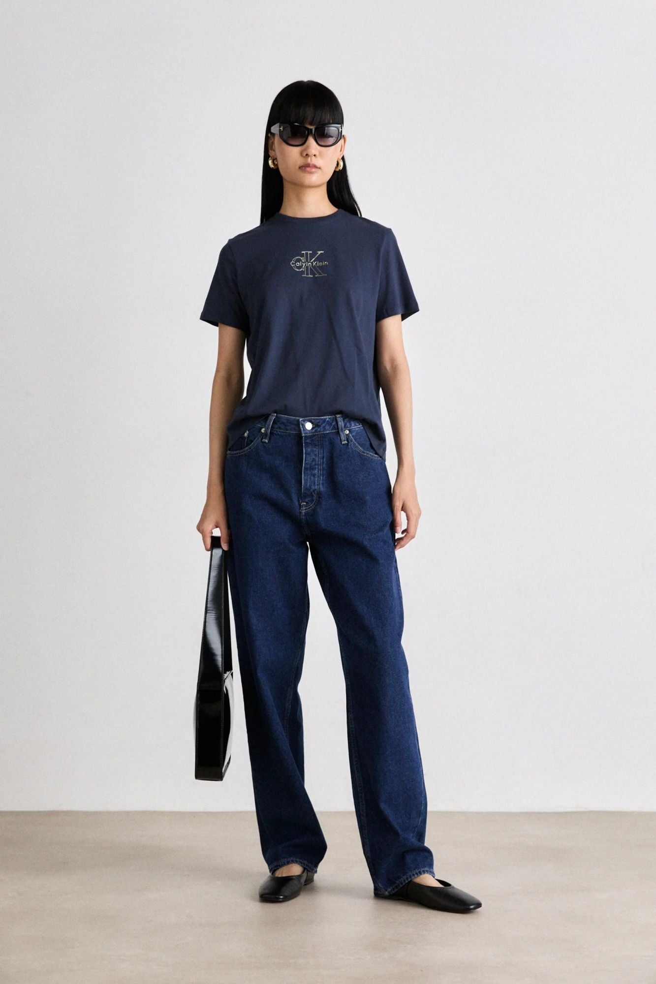 CALVIN KLEIN SS CLASSIC FOIL MONOLOGO en color AZUL (4)