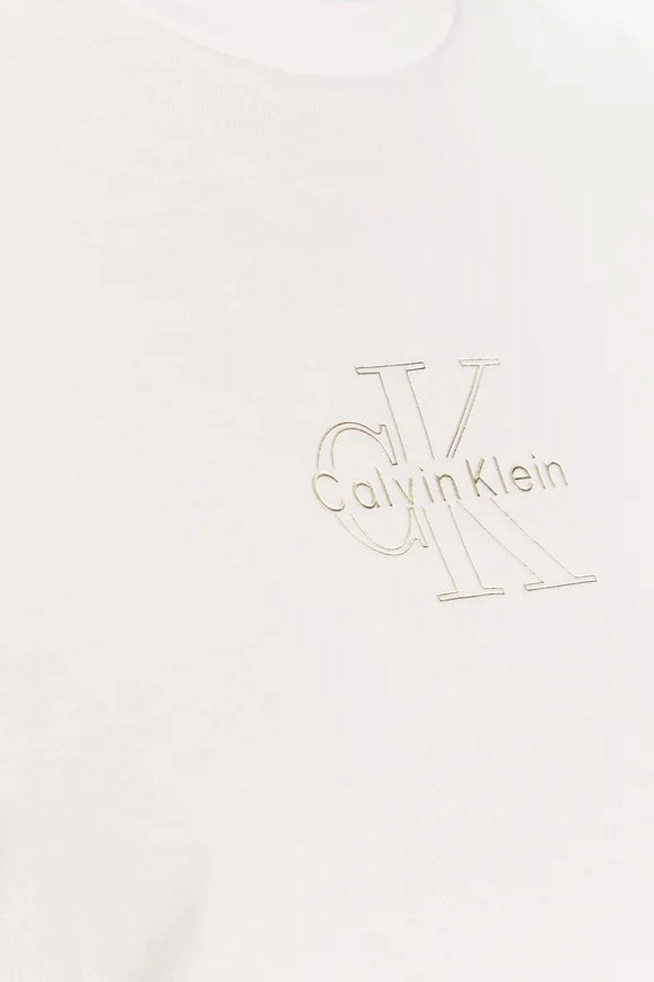 CALVIN KLEIN SS CLASSIC FOIL MONOLOGO en color BLANCO (3)