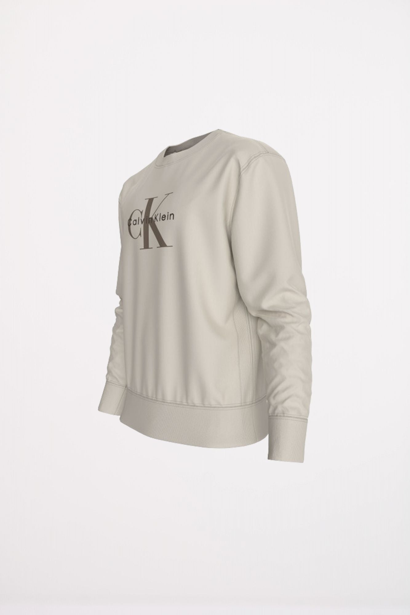 CALVIN KLEIN LS EU 350TERRY MONOLOGO en color BLANCO (2)