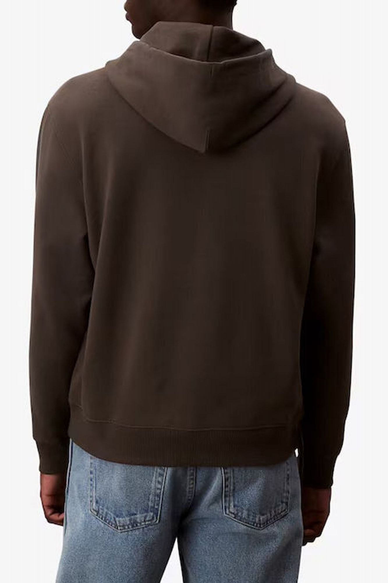 CALVIN KLEIN LS EU 350TERRY MICRO MON en color MARRON (2)